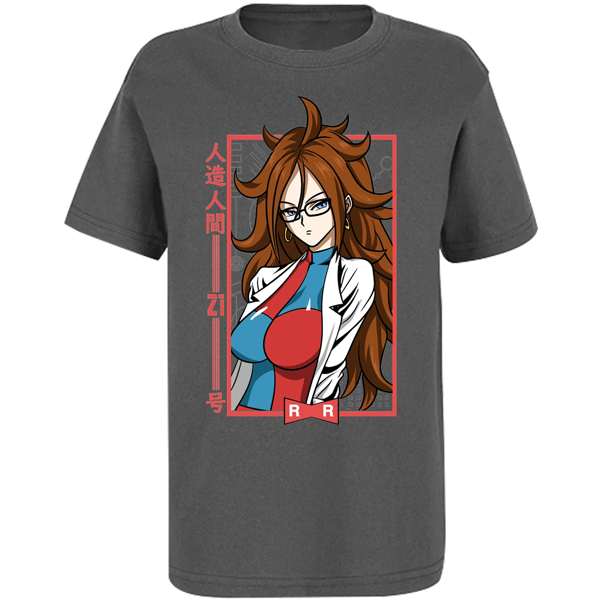 Playera Dragon Ball Anime Androide 21 para Niño 3