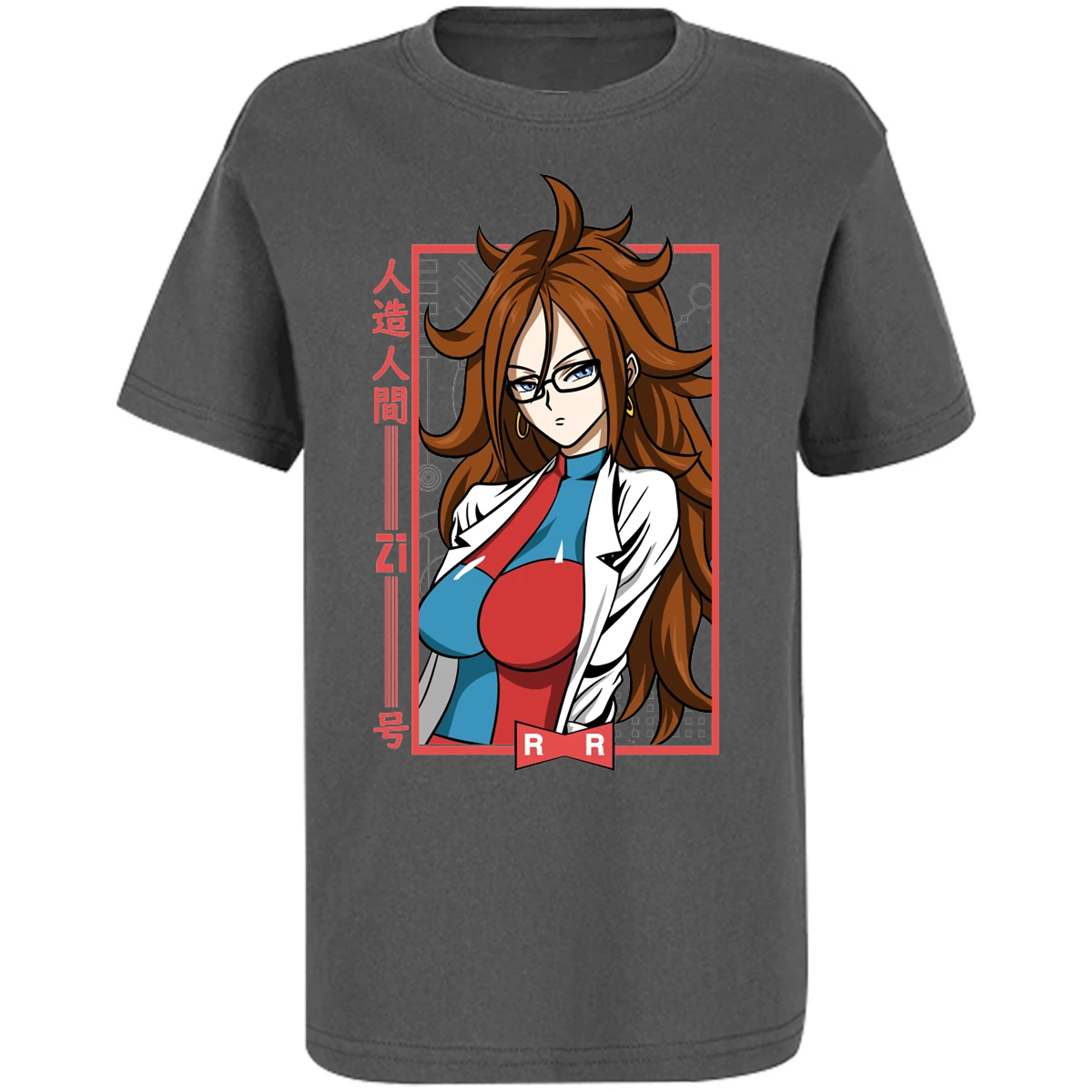 Playera Dragon Ball Anime Androide 21 para Niño 3