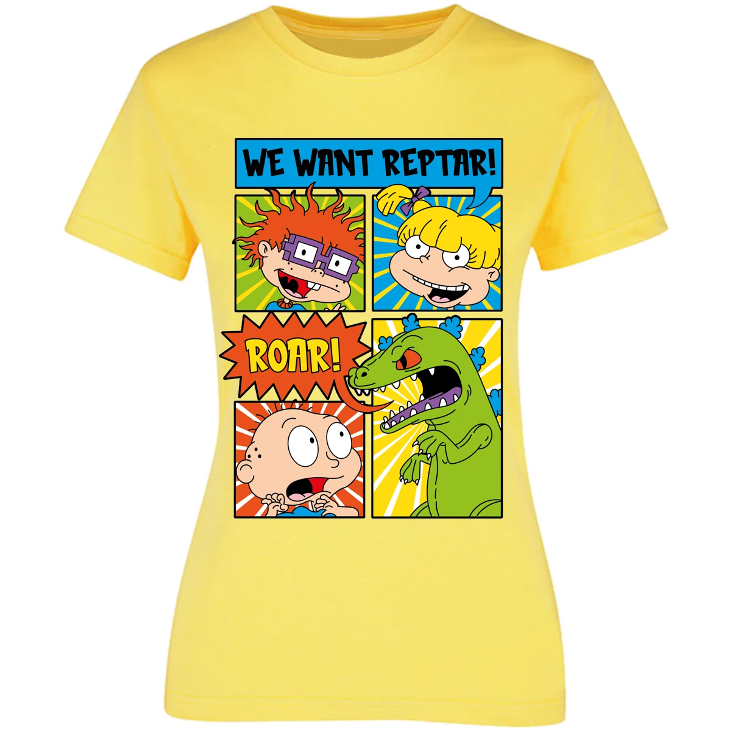 Blusa Es De Series Y Peliculas We Want Reptar Rugrats Blusa para Mujer 4