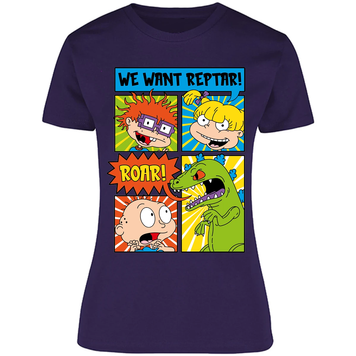Blusa Es De Series Y Peliculas We Want Reptar Rugrats Blusa para Mujer 6