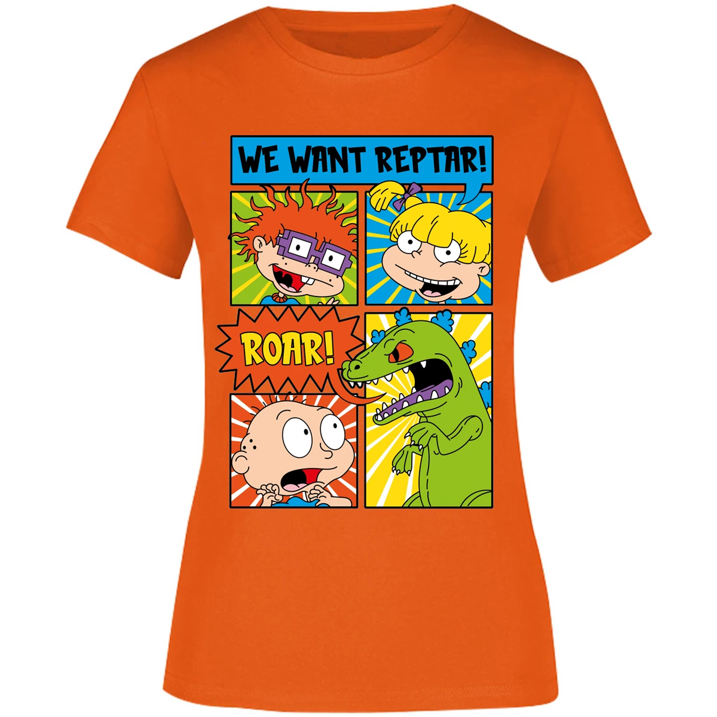 Blusa Es De Series Y Peliculas We Want Reptar Rugrats Blusa para Mujer 10