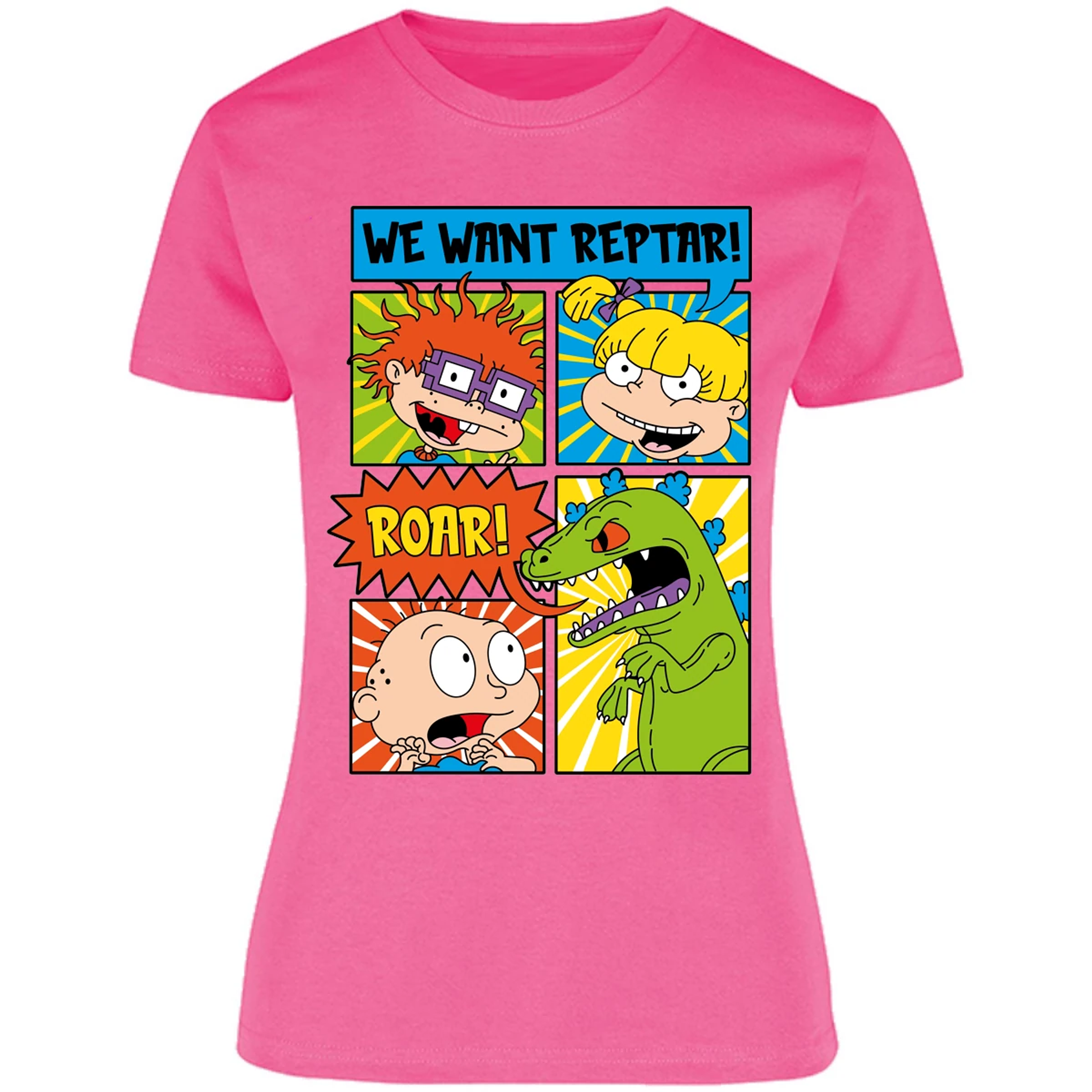 Blusa Es De Series Y Peliculas We Want Reptar Rugrats Blusa para Mujer 16