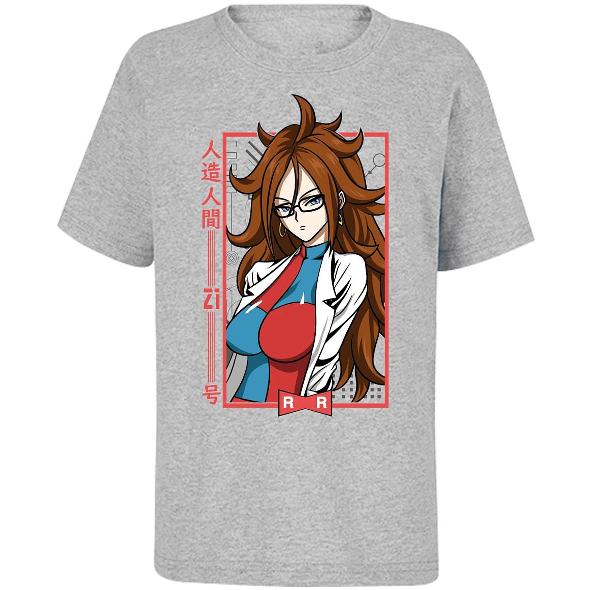 Playera Dragon Ball Anime Androide 21 para Niño 17