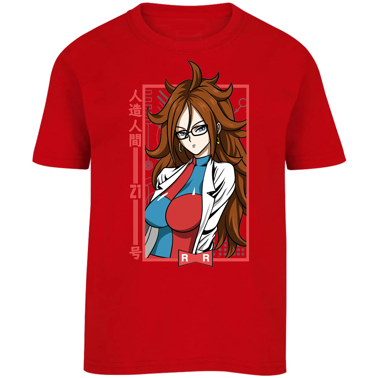 Playera Dragon Ball Anime Androide 21 para Niño 8