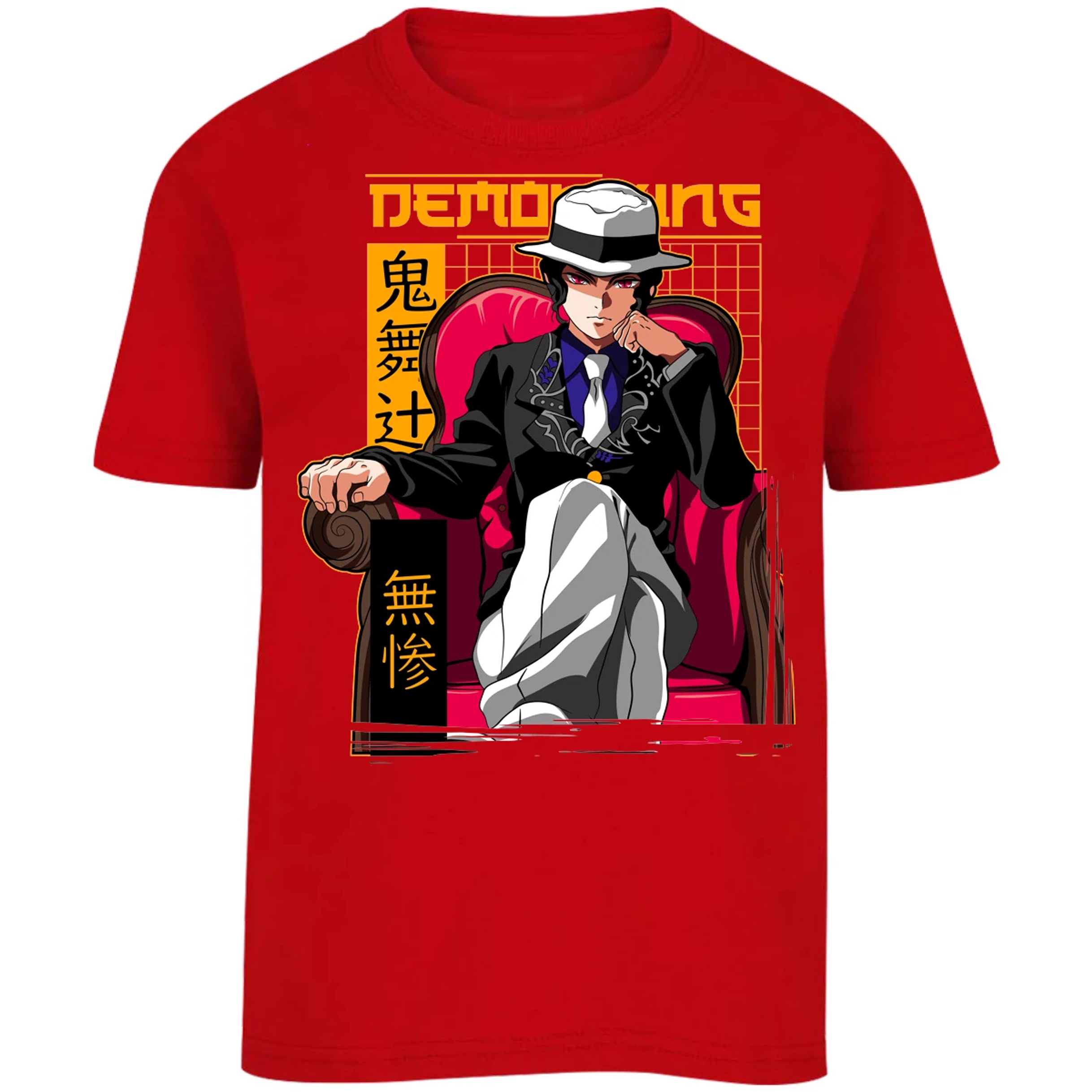 Playera Demon Slayer Muzan Anime para Niño 2