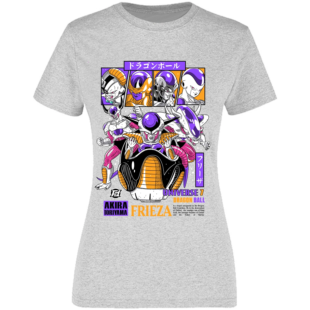 Blusa Dragon Ball Freezer Blusa para Mujer 16