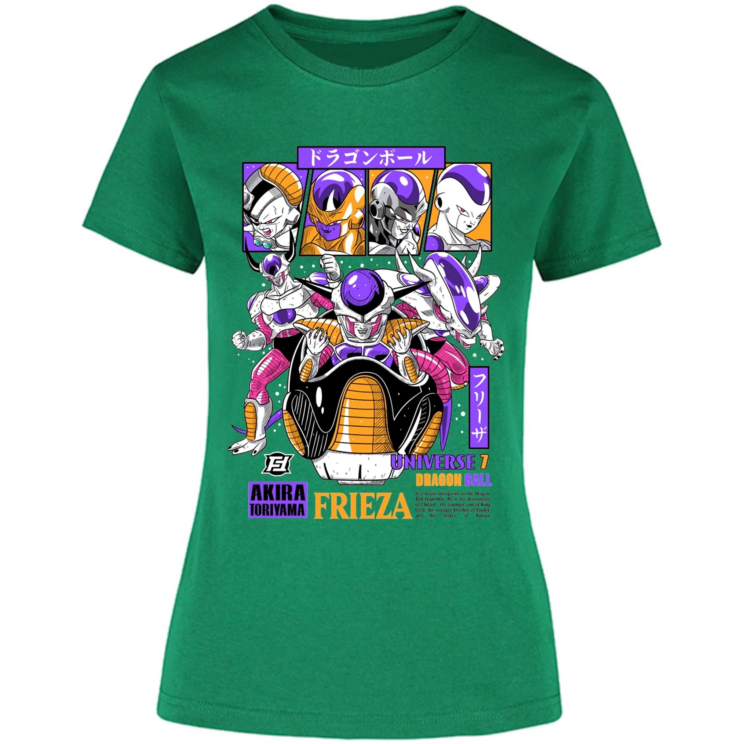 Blusa Dragon Ball Freezer Blusa para Mujer 4