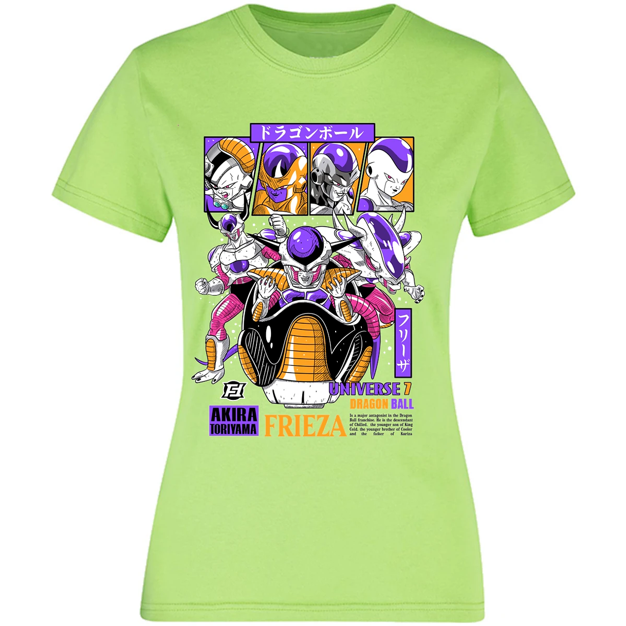 Blusa Dragon Ball Freezer Blusa para Mujer 15