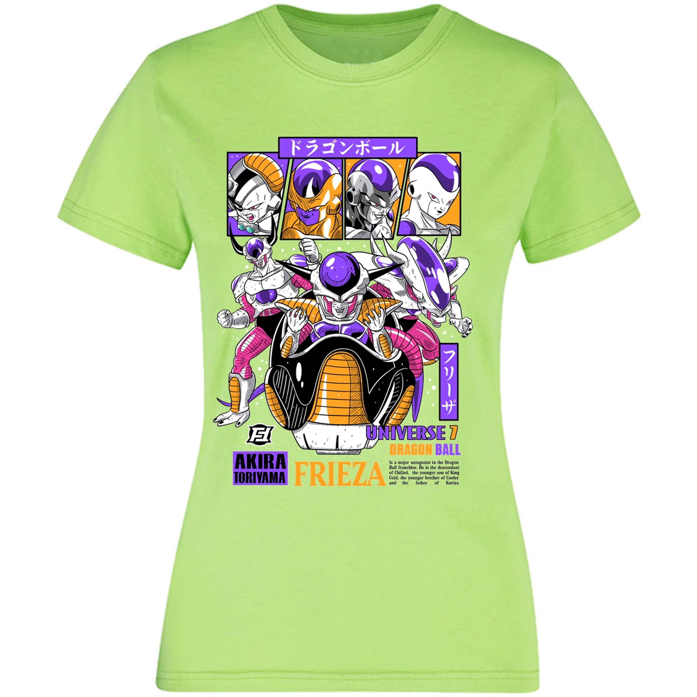 Blusa Dragon Ball Freezer Blusa para Mujer 15
