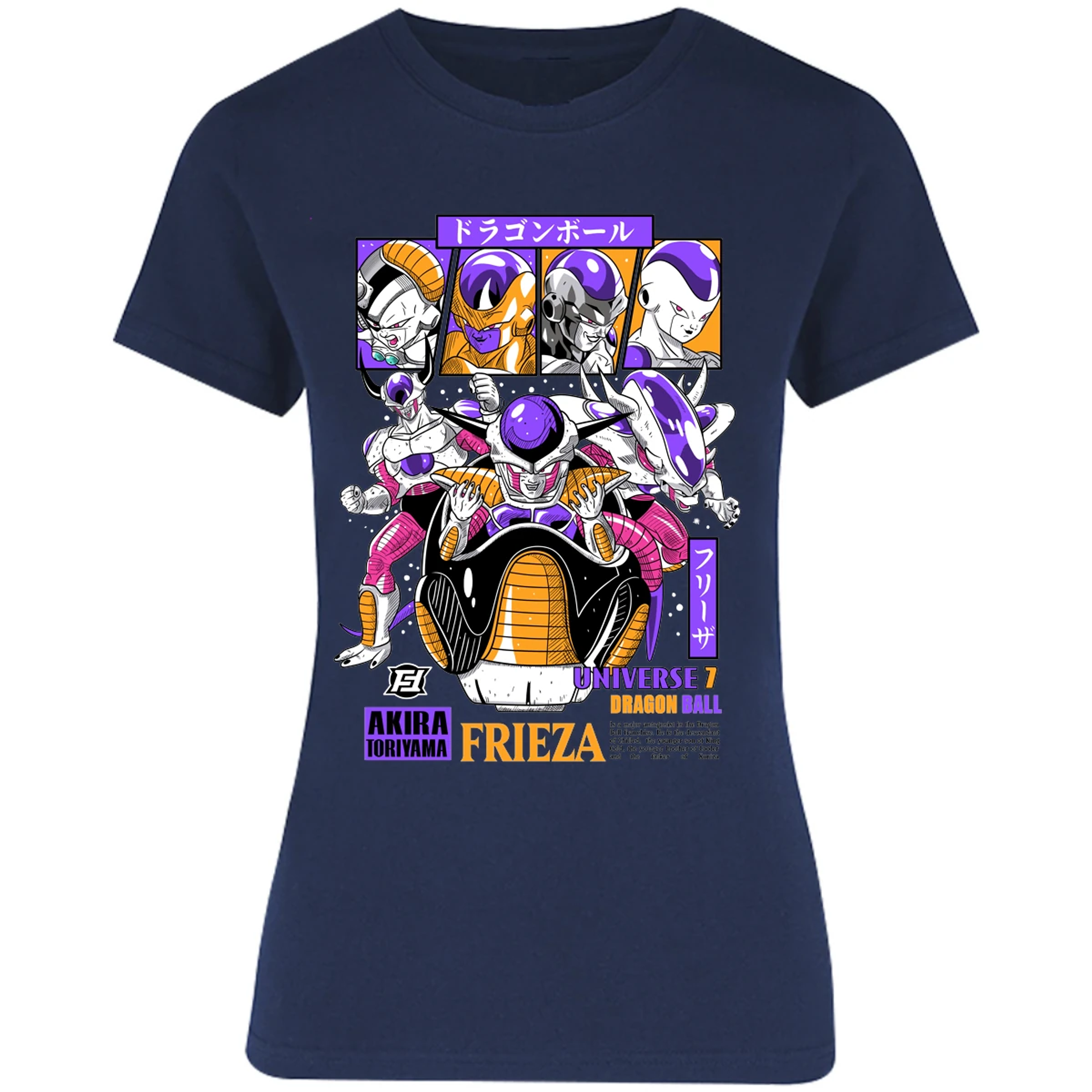 Blusa Dragon Ball Freezer Blusa para Mujer 12