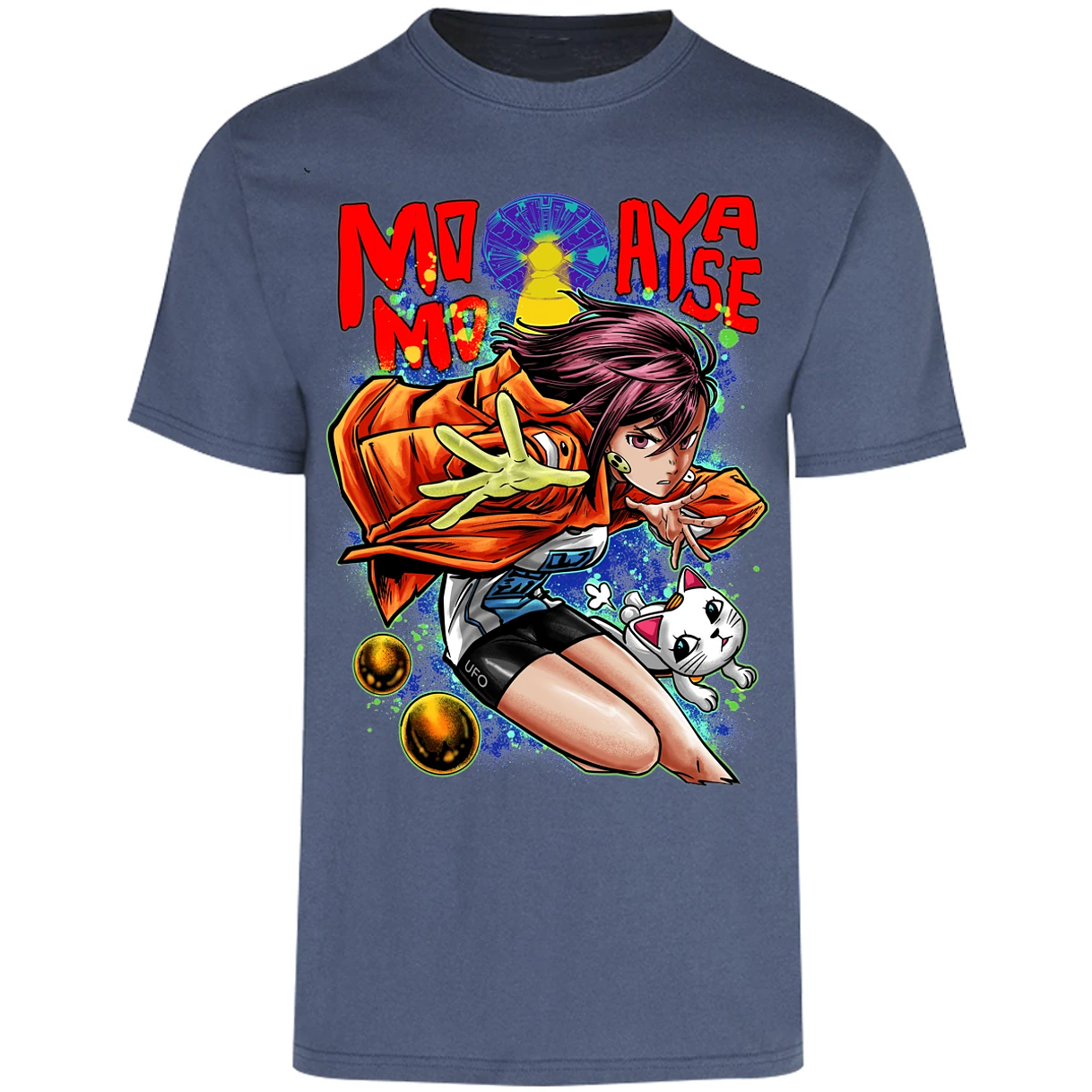 Playera Dandadan Momo S para Adulto 2