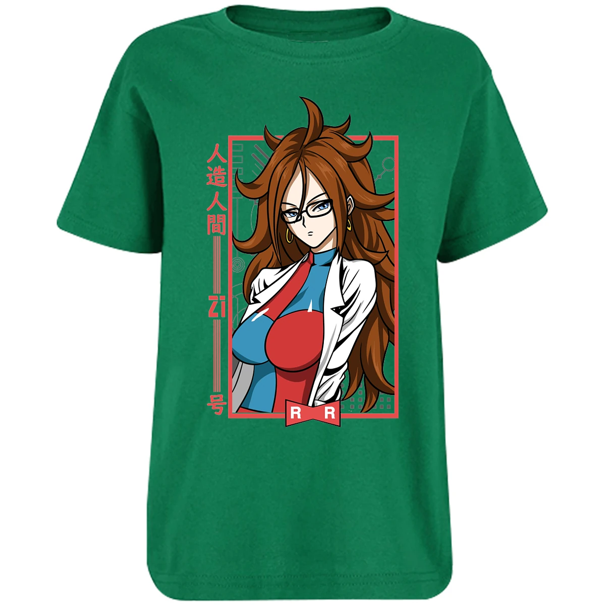 Playera Dragon Ball Anime Androide 21 para Niño 2