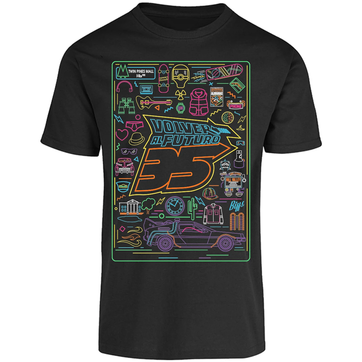 Playera Es De Series Y Peliculas Volver Al Futuro para Adulto 19