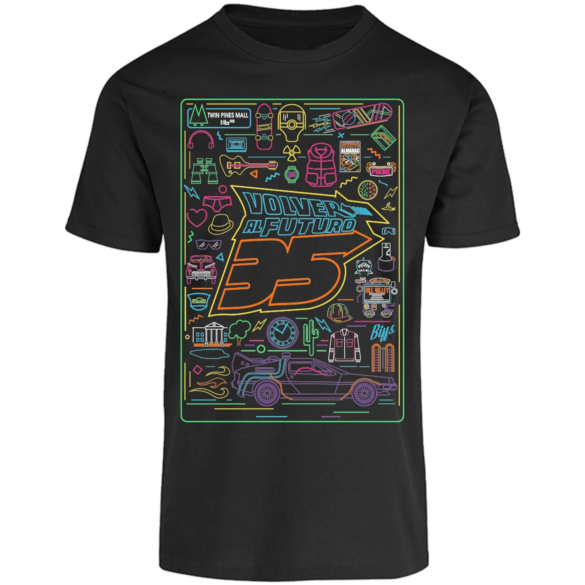 Playera Es De Series Y Peliculas Volver Al Futuro para Adulto 19