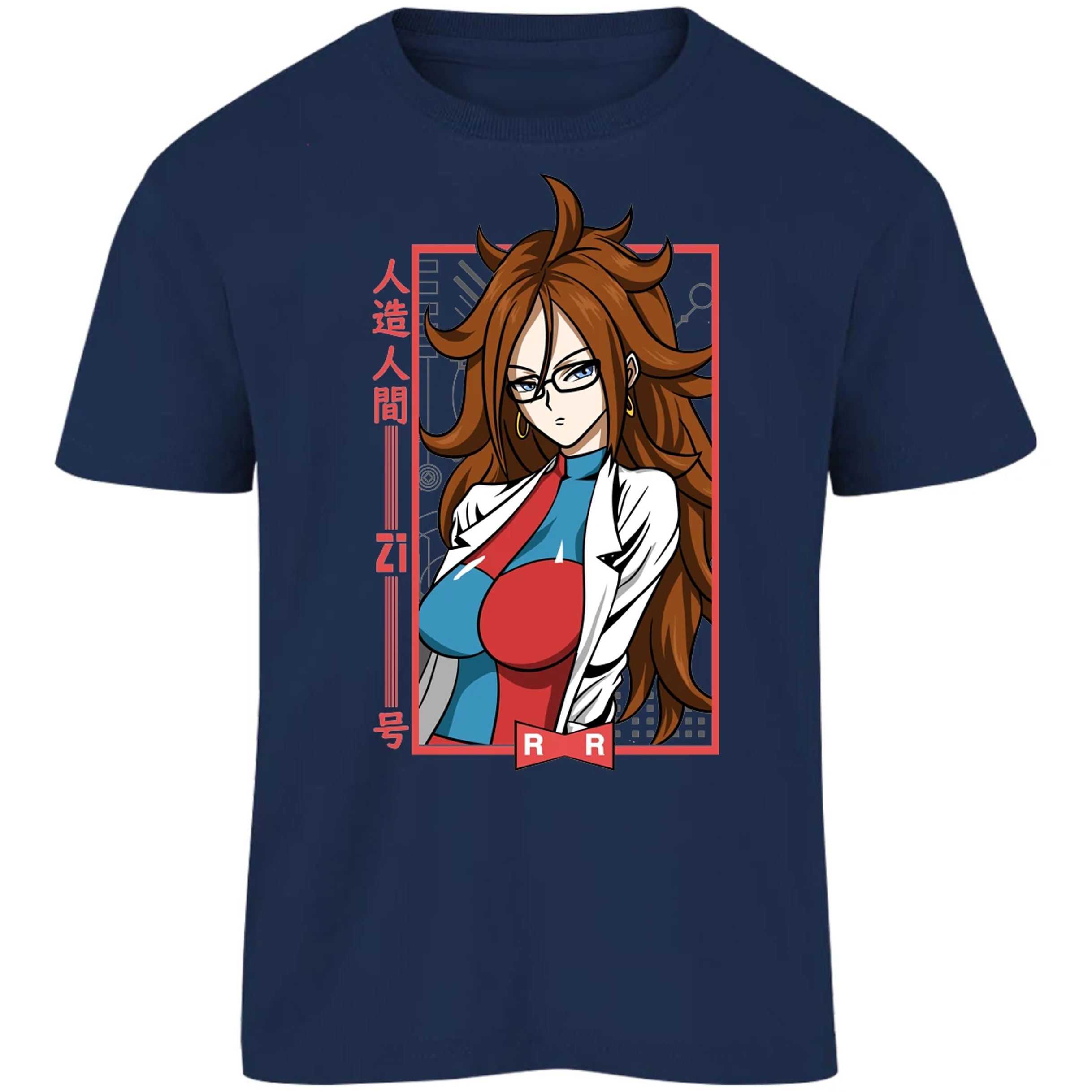 Playera Dragon Ball Anime Androide 21 para Niño 1