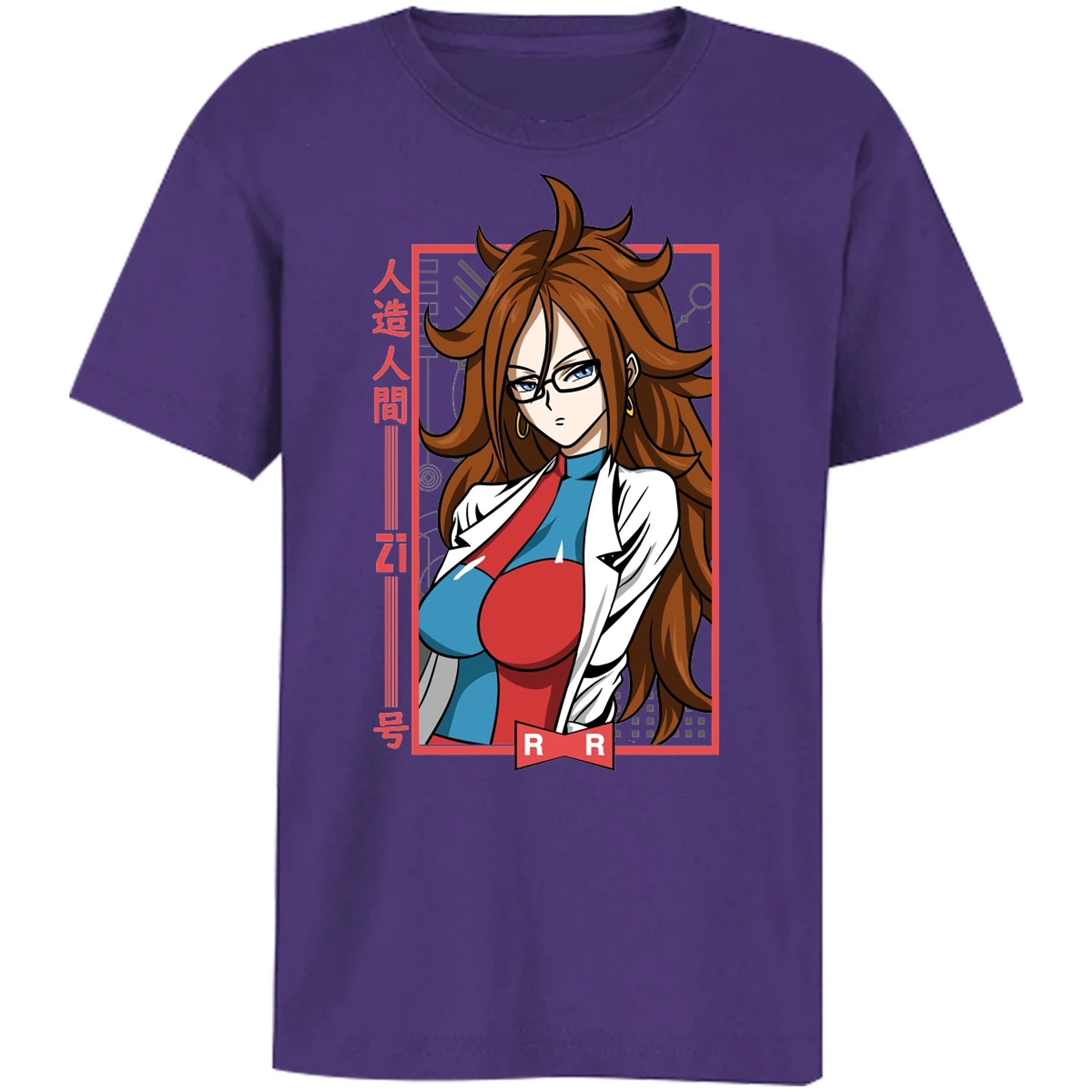 Playera Dragon Ball Anime Androide 21 para Niño 13