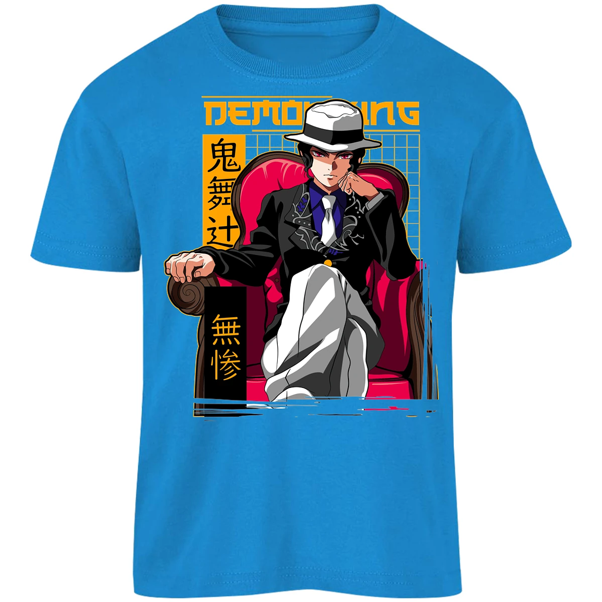 Playera Demon Slayer Muzan Anime para Niño 16