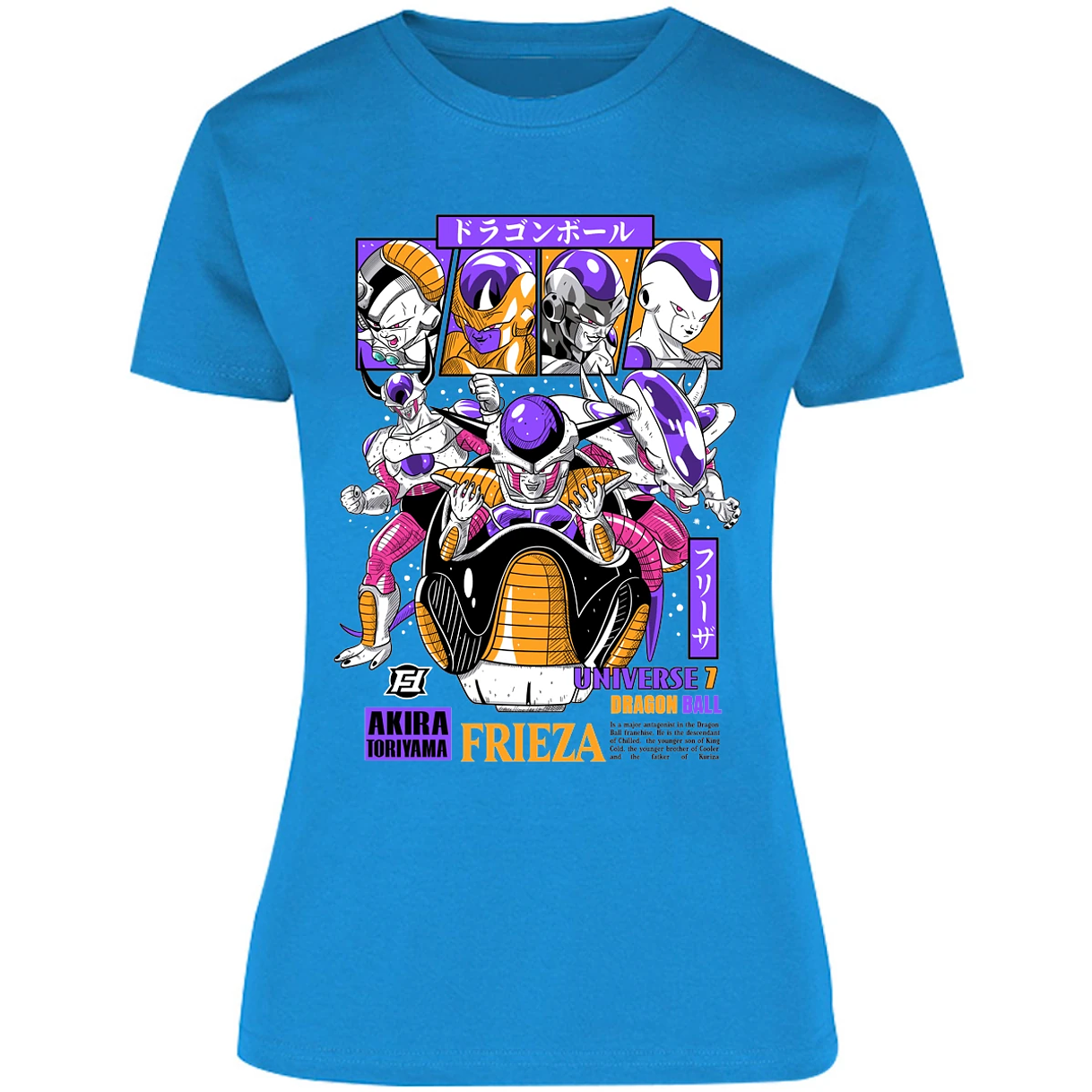Blusa Dragon Ball Freezer Blusa para Mujer 5