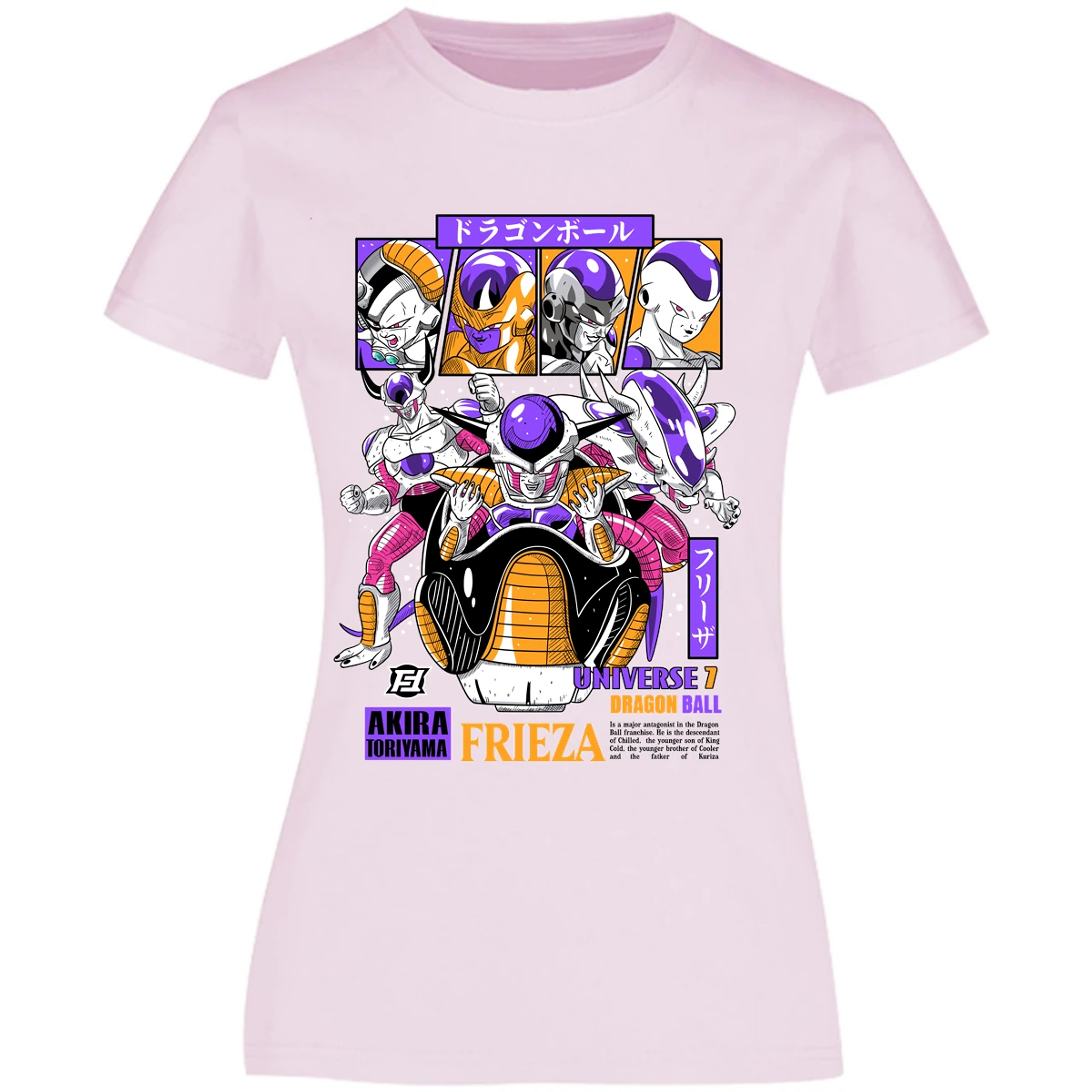 Blusa Dragon Ball Freezer Blusa para Mujer 7