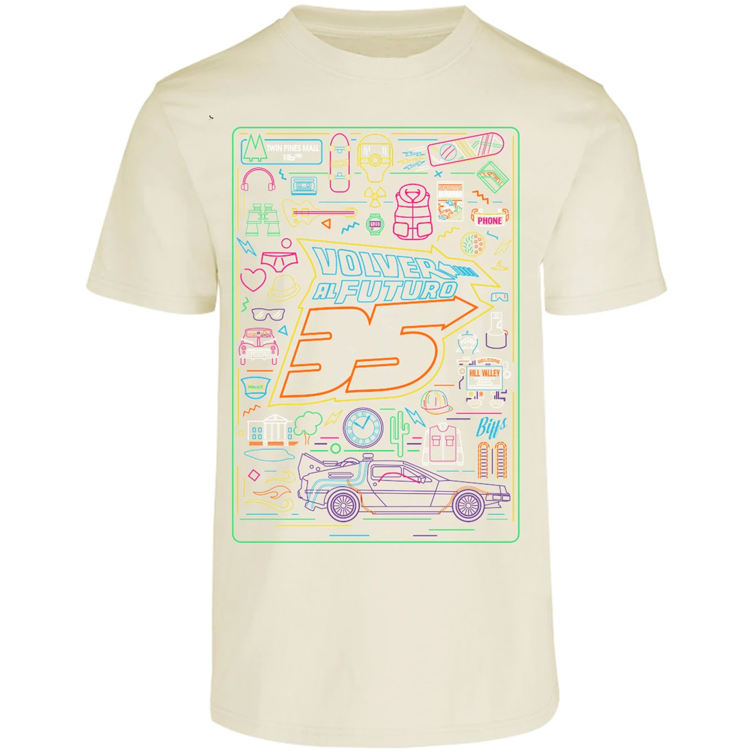 Playera Es De Series Y Peliculas Volver Al Futuro para Adulto 6