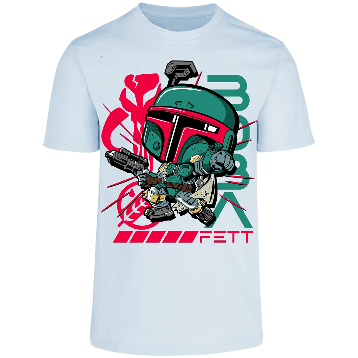 Playera Es De Series Y Peliculas Funko Bobba Fett para Adulto 10