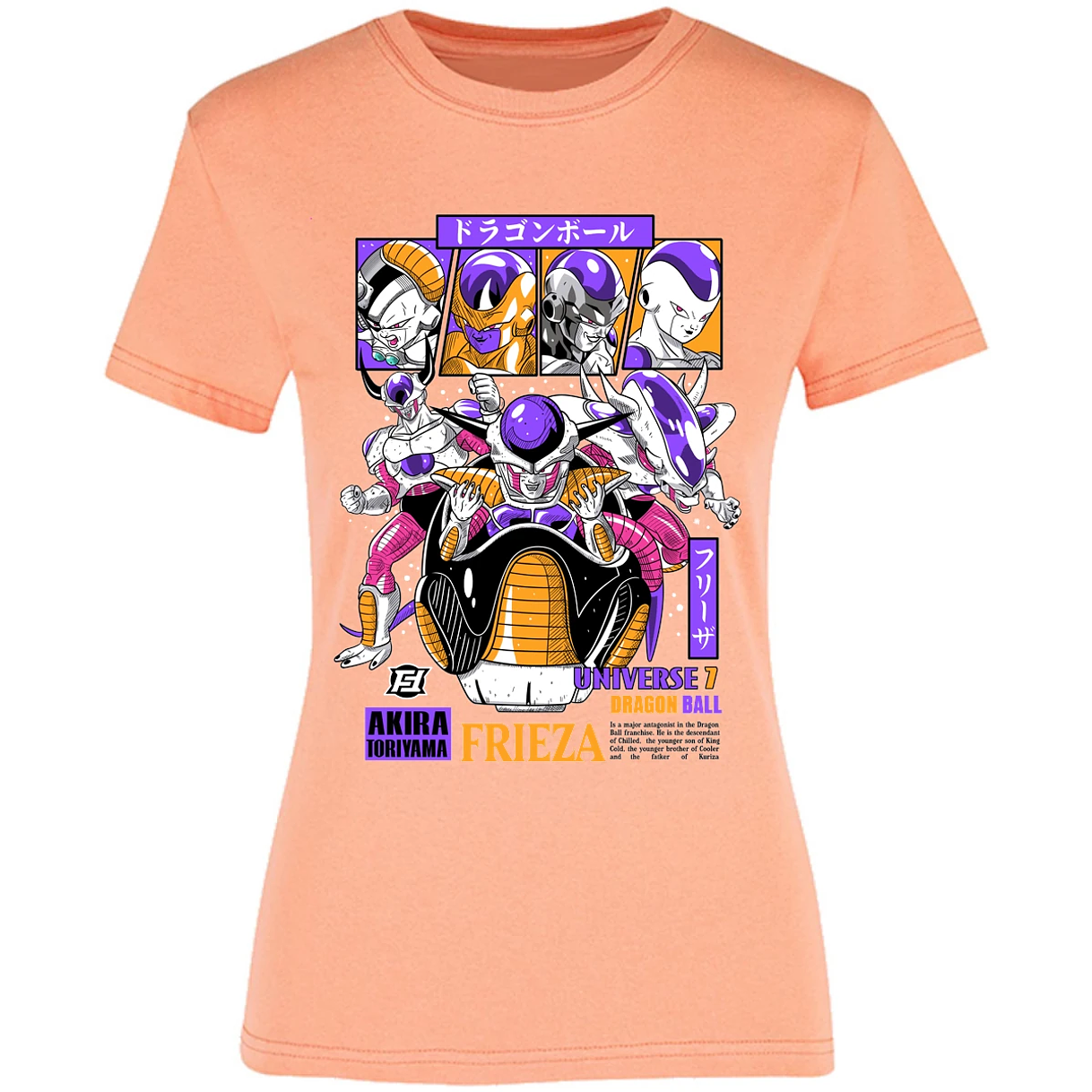 Blusa Dragon Ball Freezer Blusa para Mujer 9