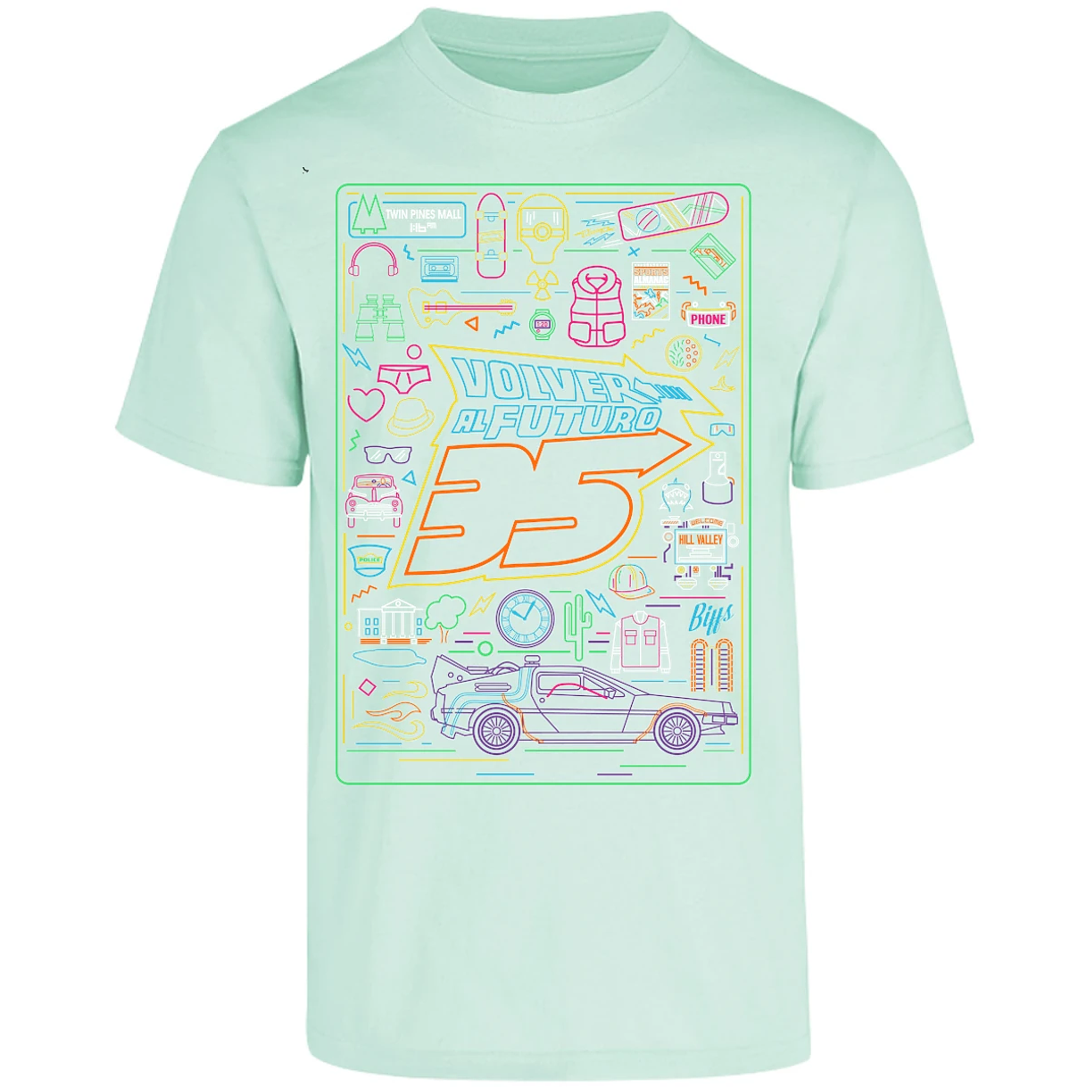 Playera Es De Series Y Peliculas Volver Al Futuro para Adulto 27