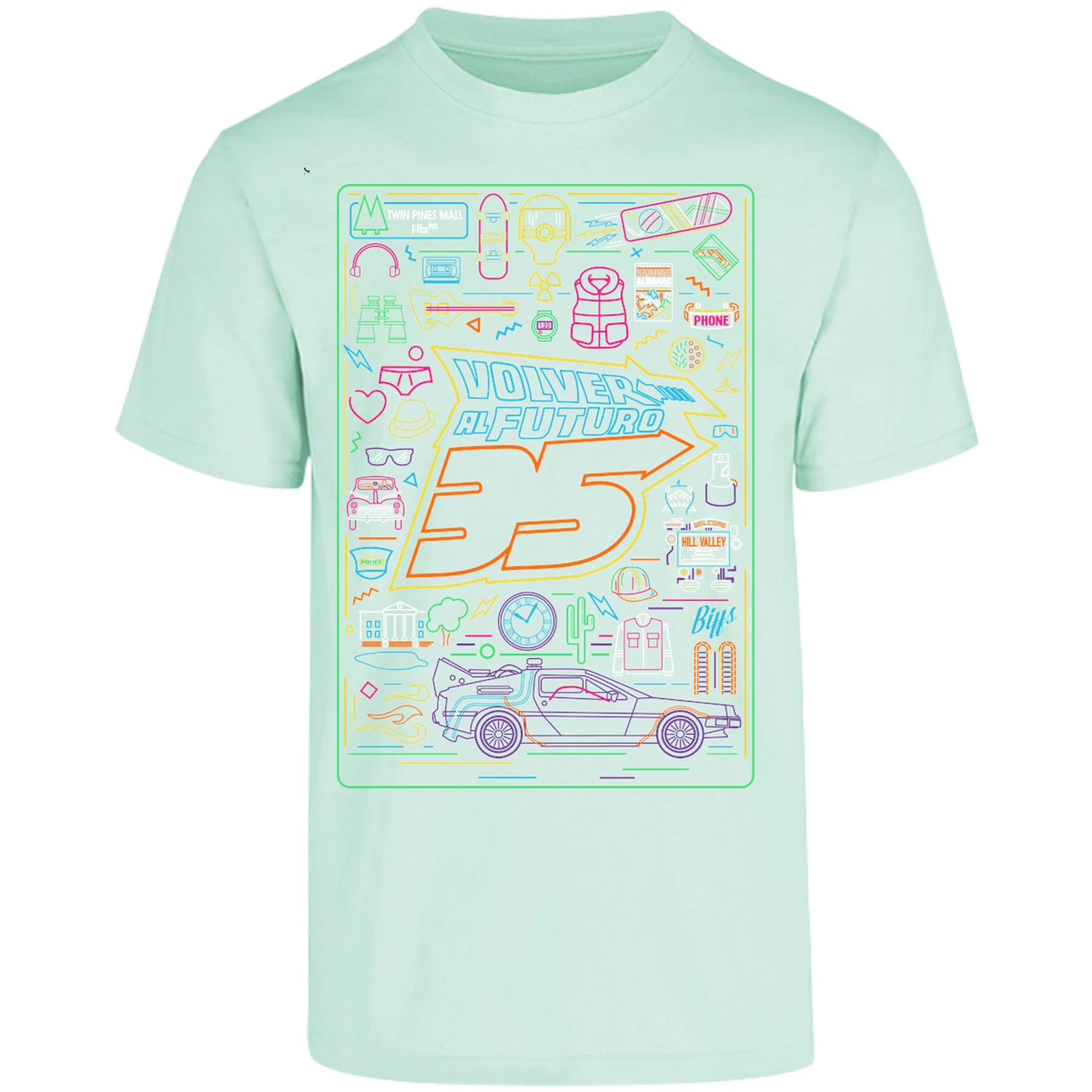 Playera Es De Series Y Peliculas Volver Al Futuro para Adulto 27