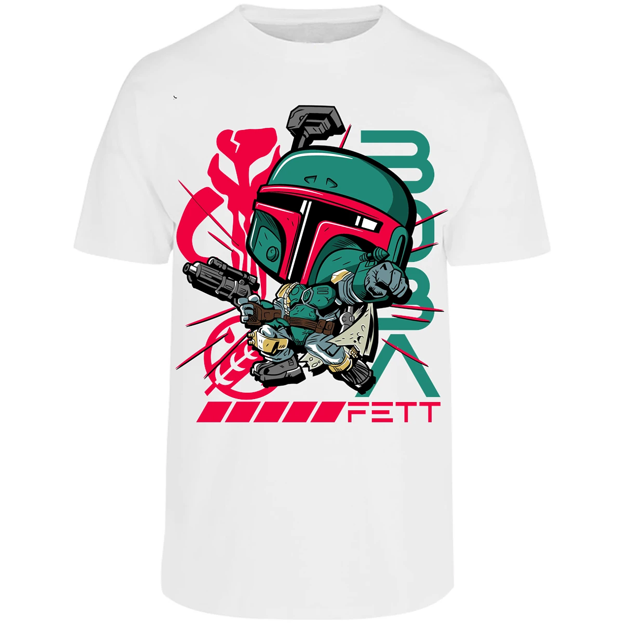 Playera Es De Series Y Peliculas Funko Bobba Fett para Adulto 28