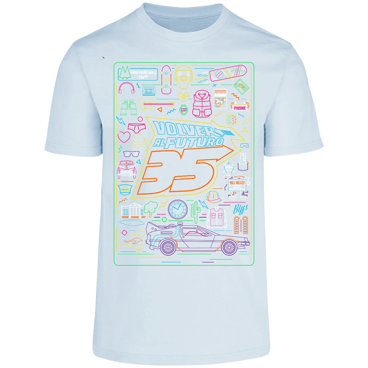 Playera Es De Series Y Peliculas Volver Al Futuro para Adulto 7