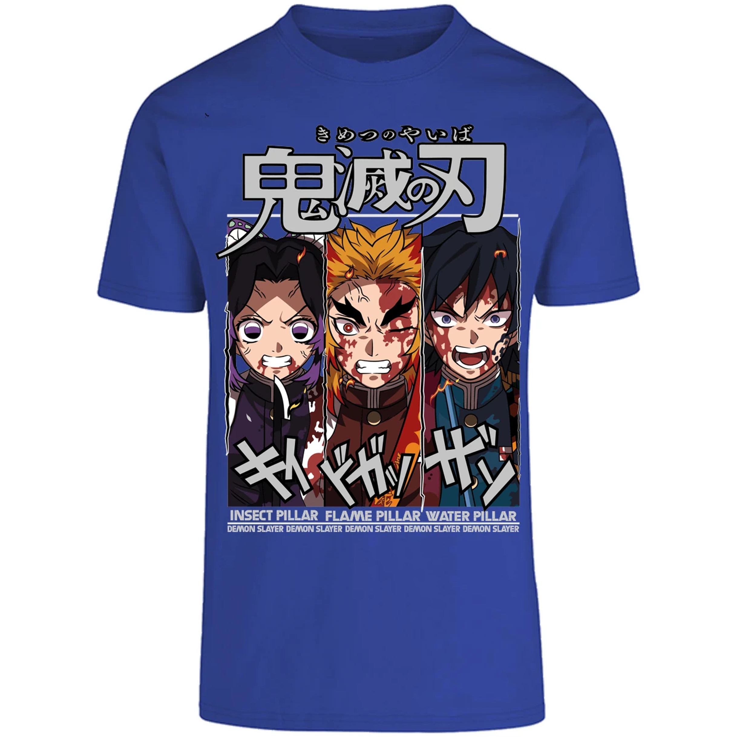 Playera Demon Slayer Shinobu Tomioka Rengoku para Adulto 30