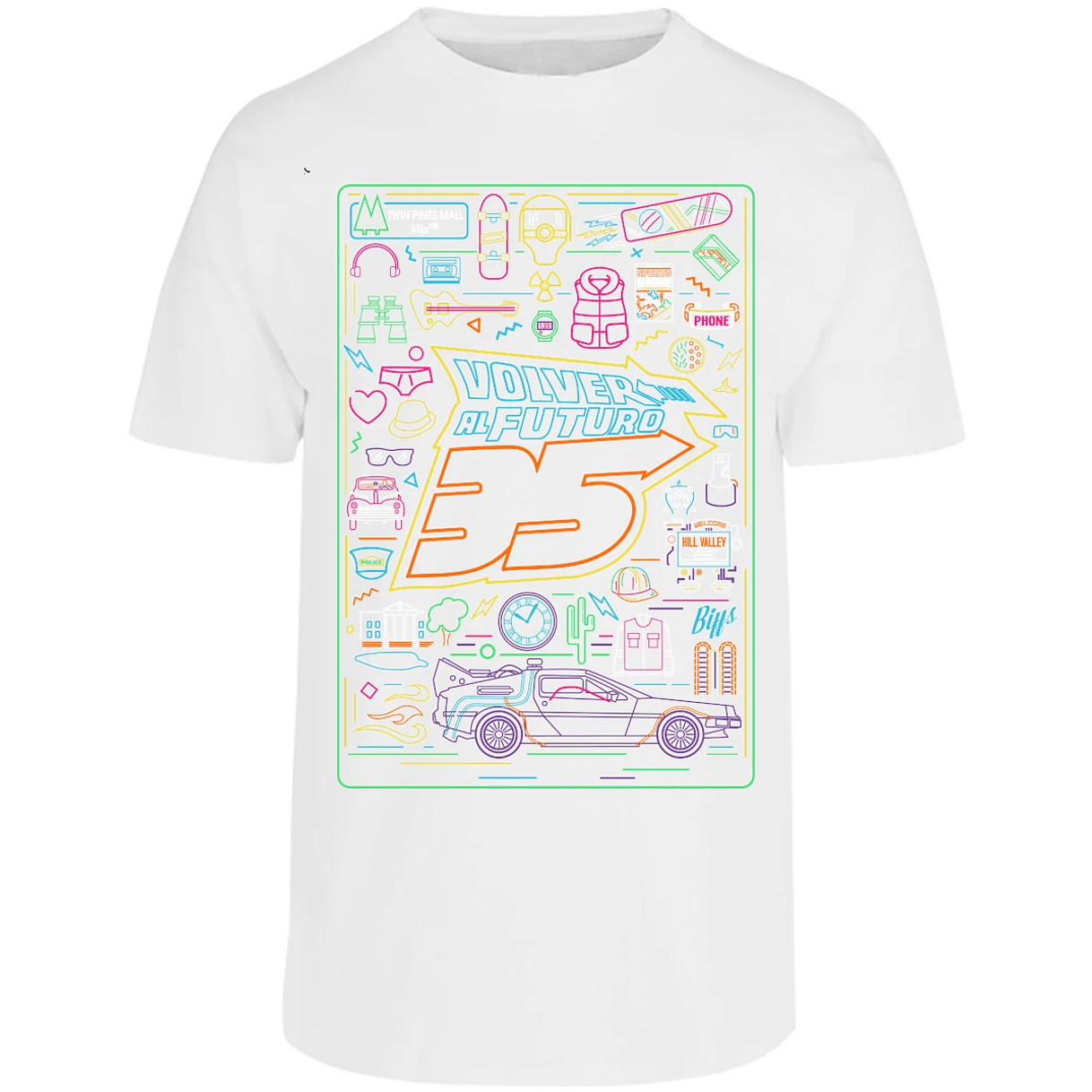 Playera Es De Series Y Peliculas Volver Al Futuro para Adulto 9