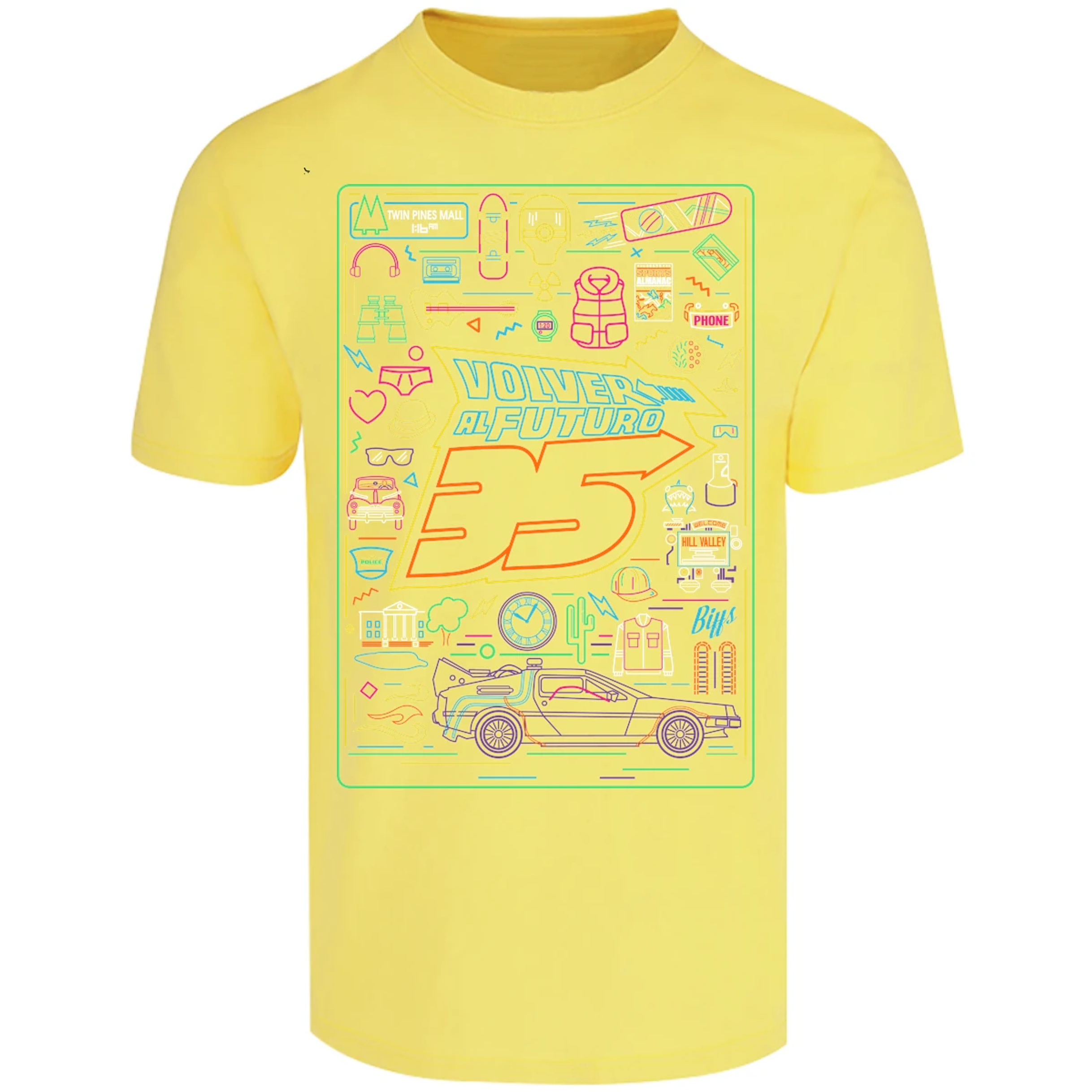 Playera Es De Series Y Peliculas Volver Al Futuro para Adulto 30