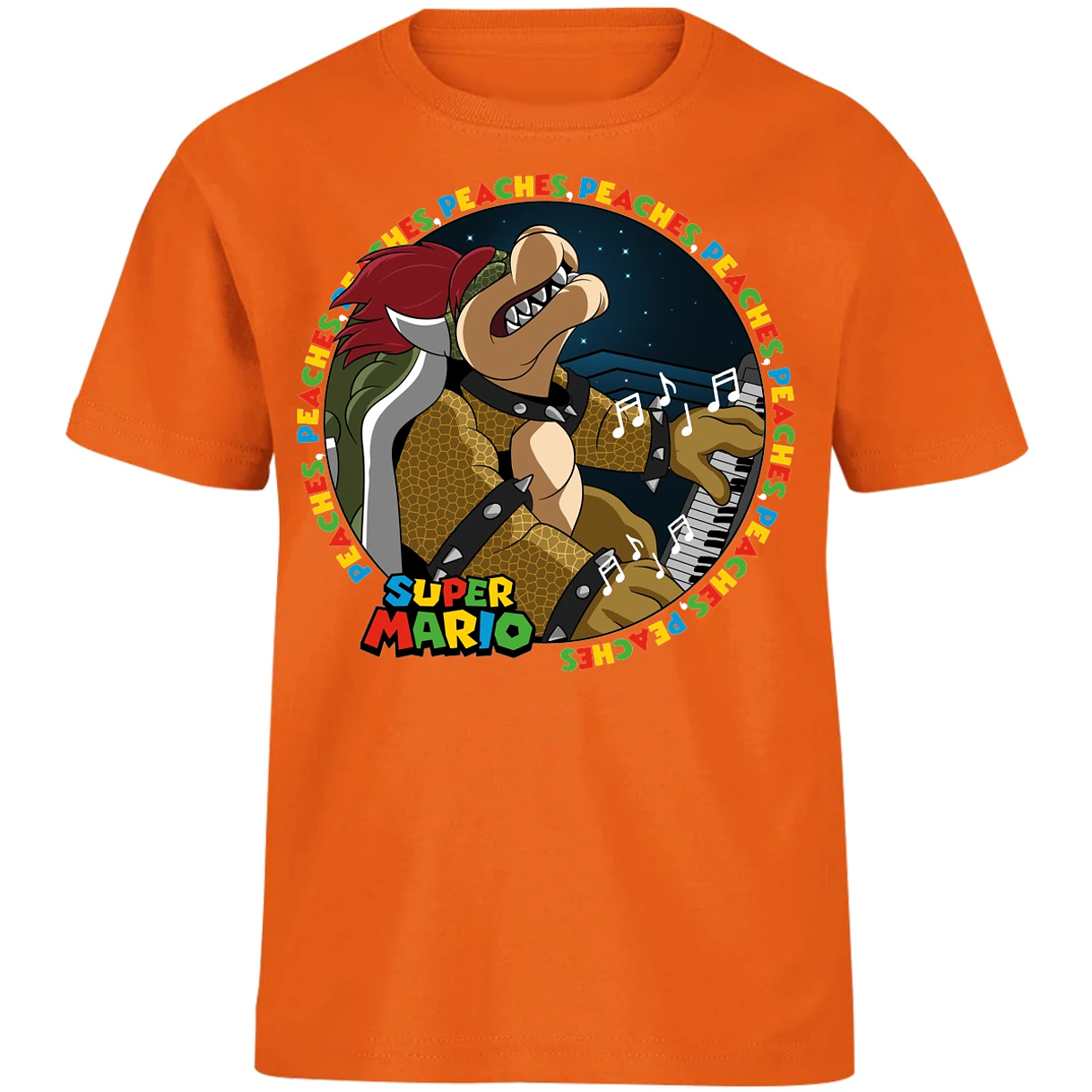Playera Es De Series Y Peliculas Bowser Peaches para Niño 14
