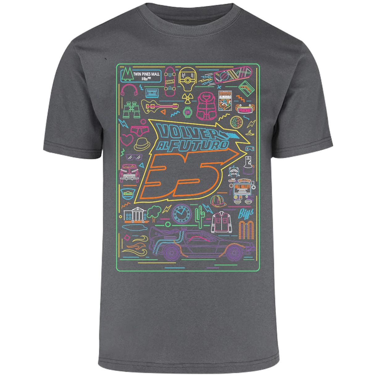 Playera Es De Series Y Peliculas Volver Al Futuro para Adulto 25