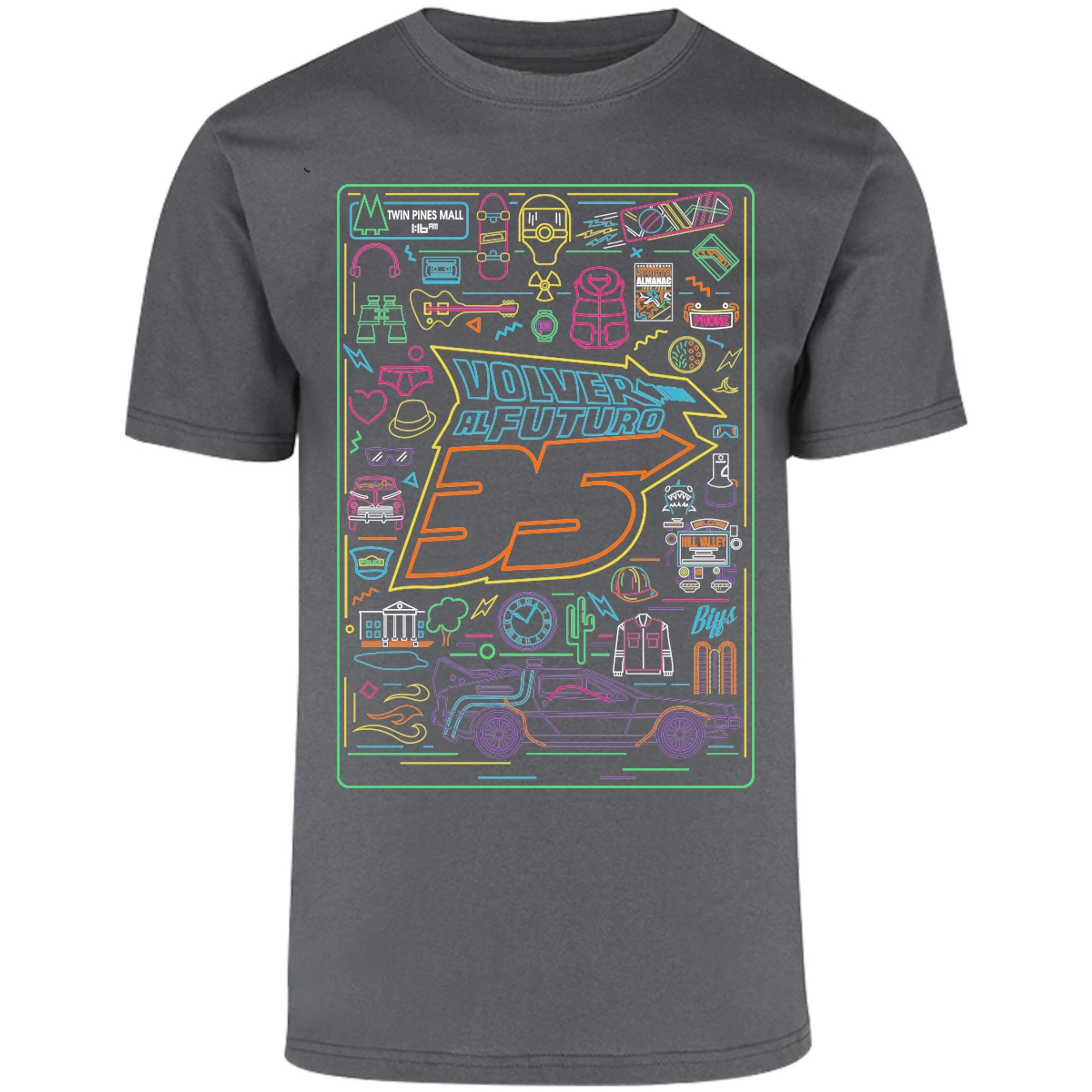 Playera Es De Series Y Peliculas Volver Al Futuro para Adulto 25