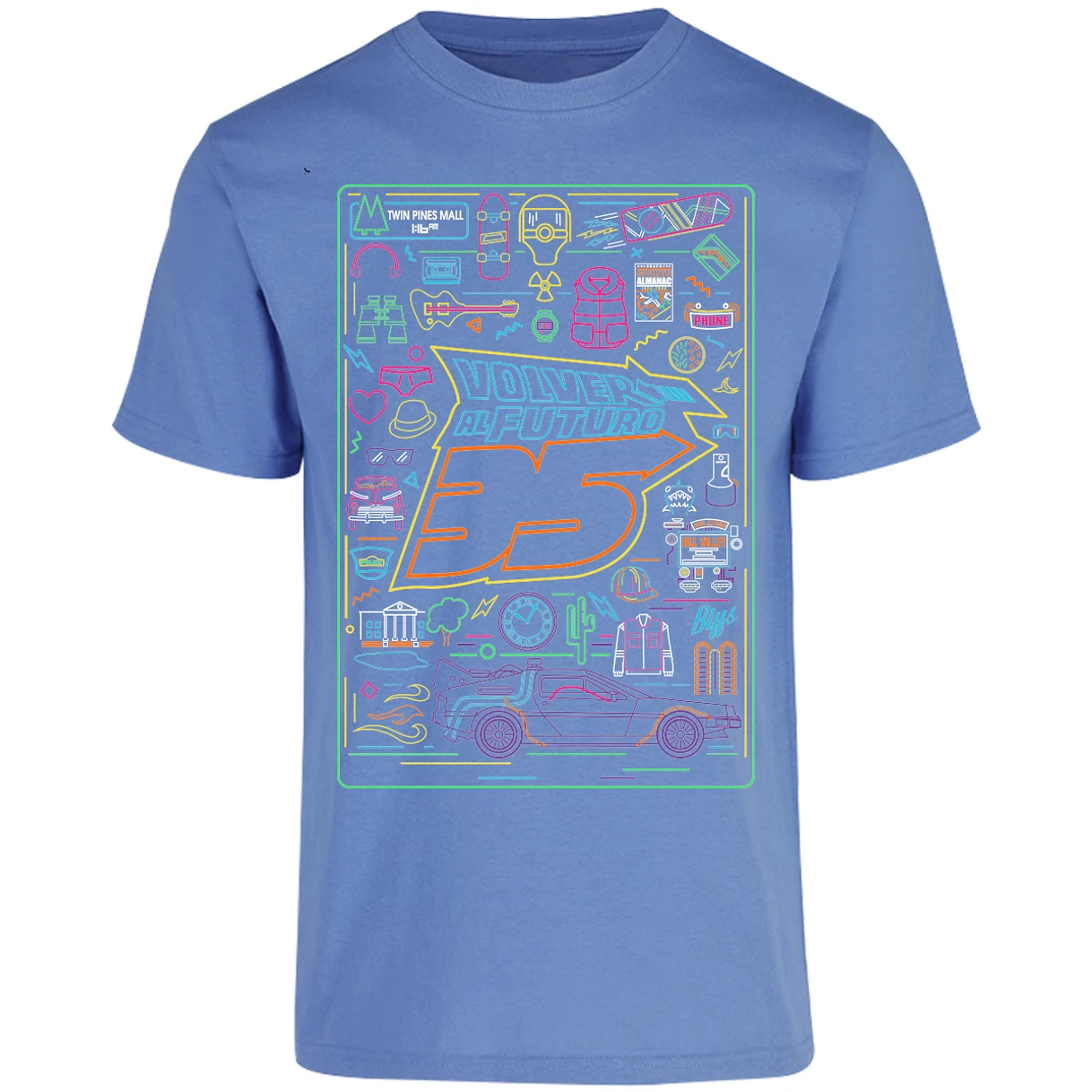 Playera Es De Series Y Peliculas Volver Al Futuro para Adulto 1