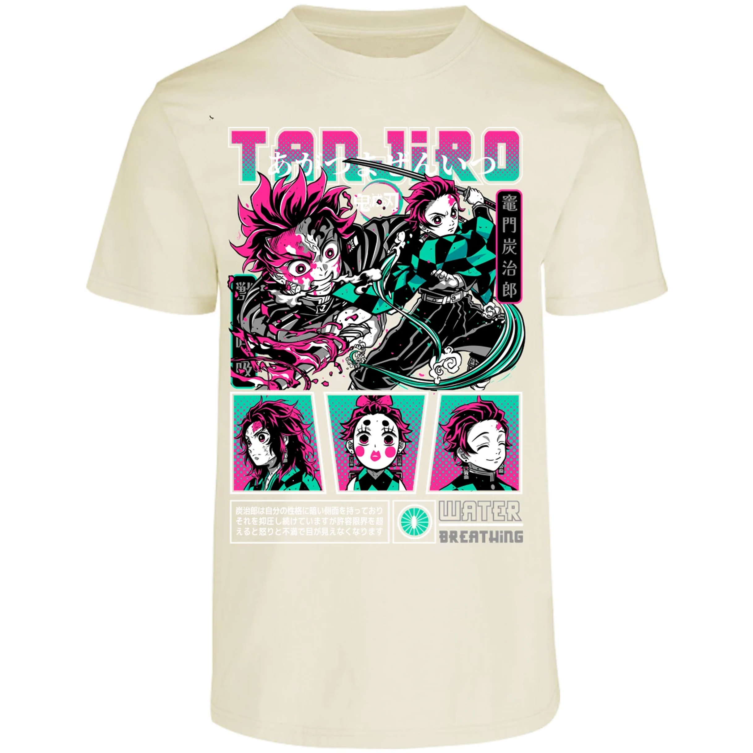 Playera Demon Slayer Tanjiro para Adulto 13