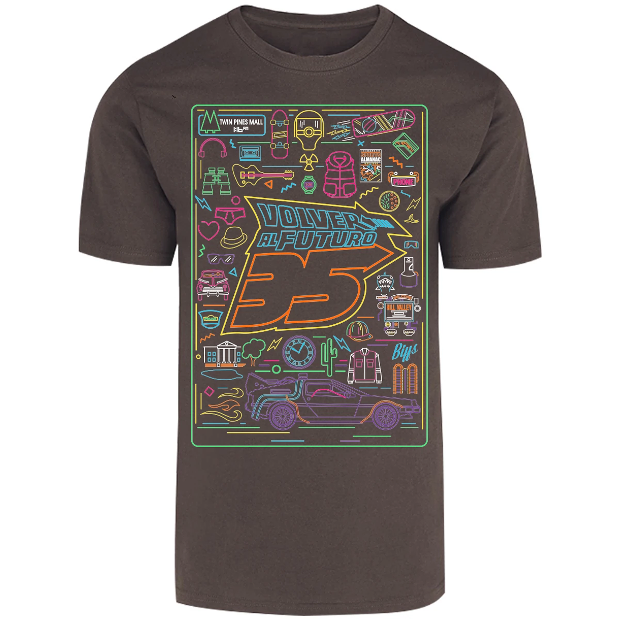 Playera Es De Series Y Peliculas Volver Al Futuro para Adulto 23