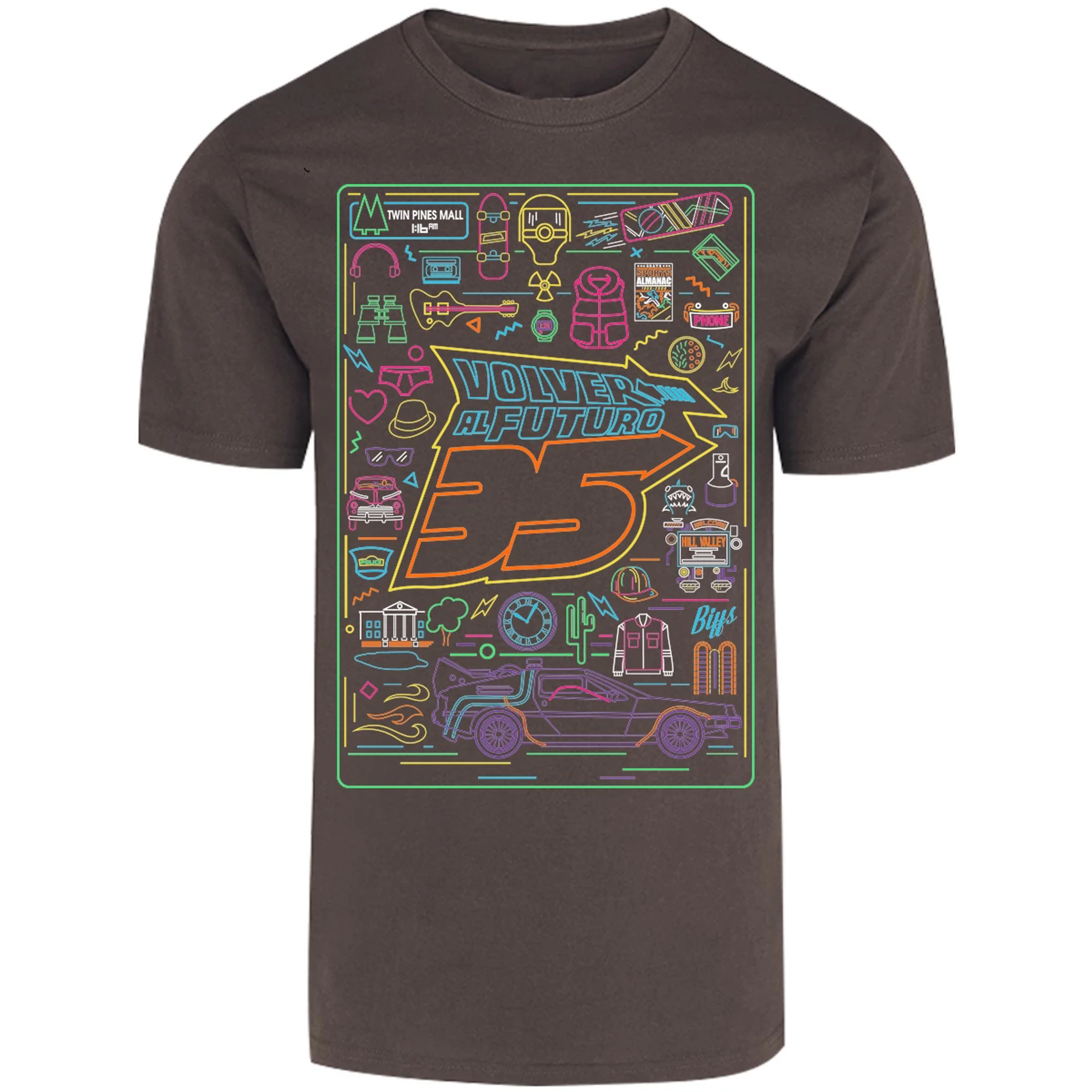 Playera Es De Series Y Peliculas Volver Al Futuro para Adulto 23