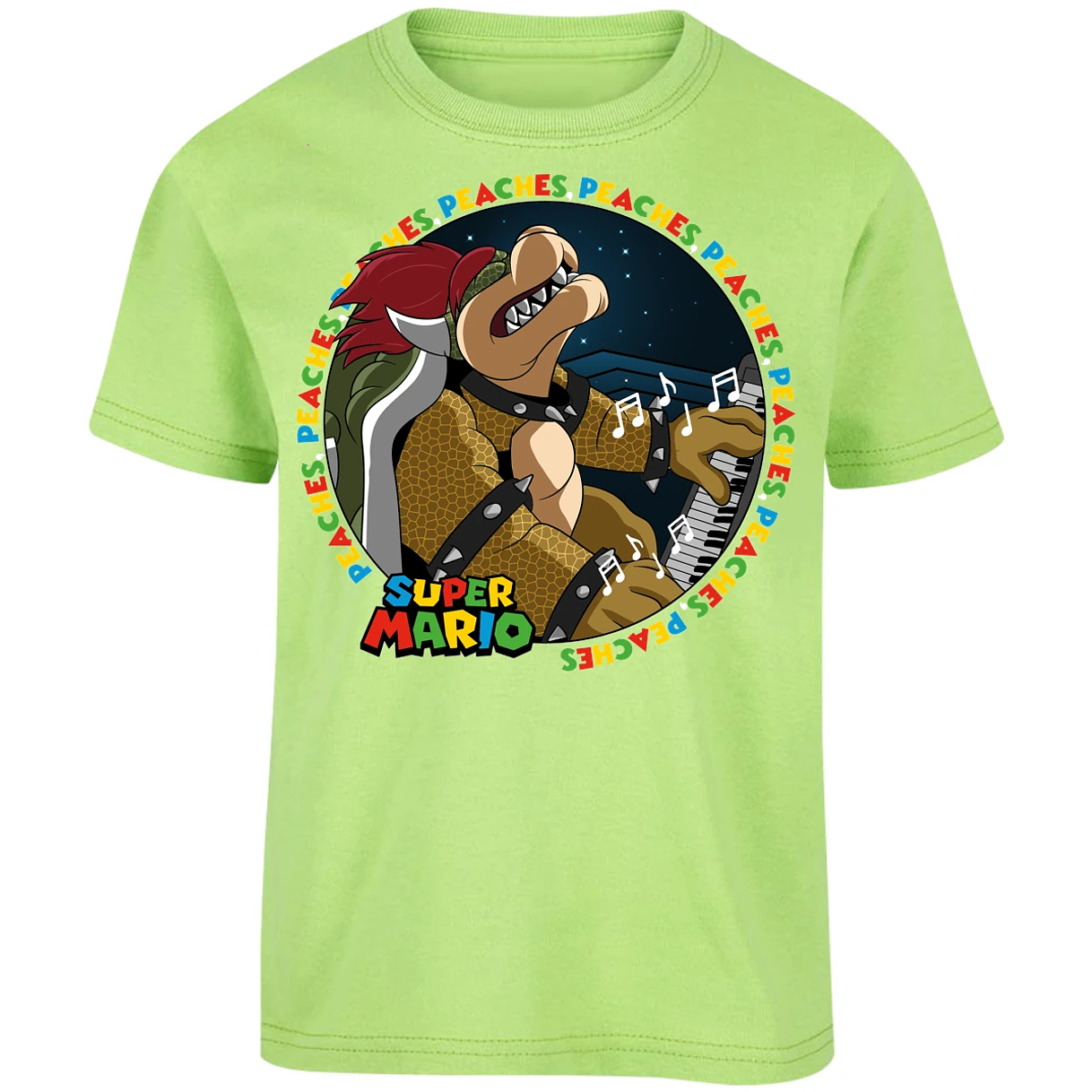 Playera Es De Series Y Peliculas Bowser Peaches para Niño 16