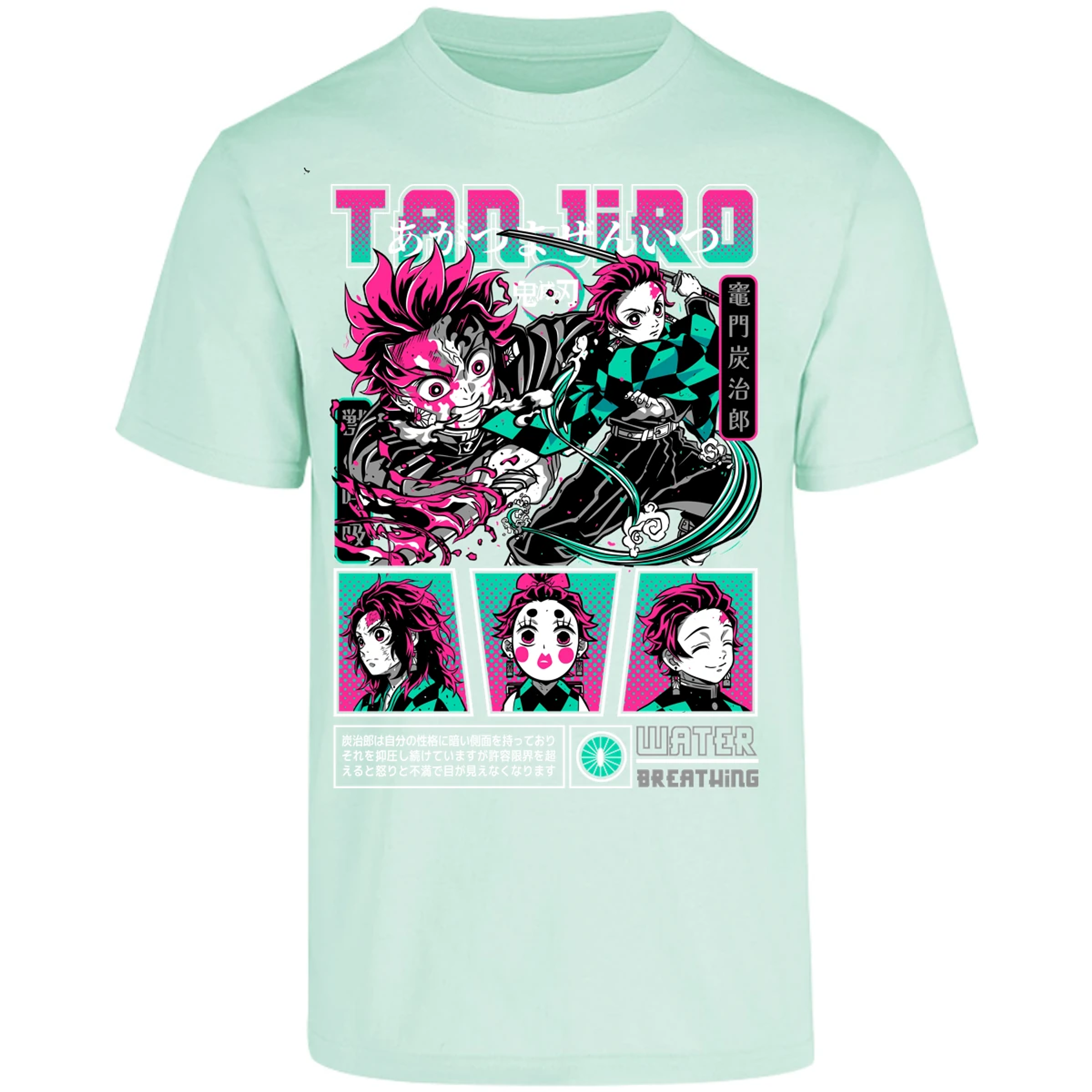 Playera Demon Slayer Tanjiro para Adulto 14