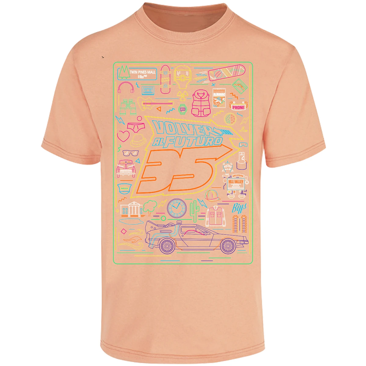 Playera Es De Series Y Peliculas Volver Al Futuro para Adulto 2