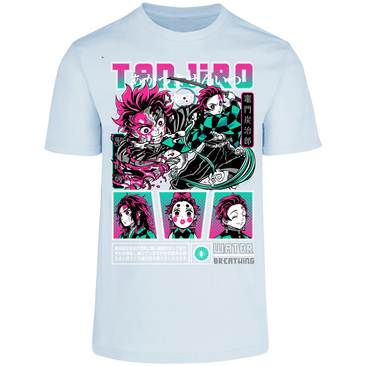 Playera Demon Slayer Tanjiro para Adulto 19