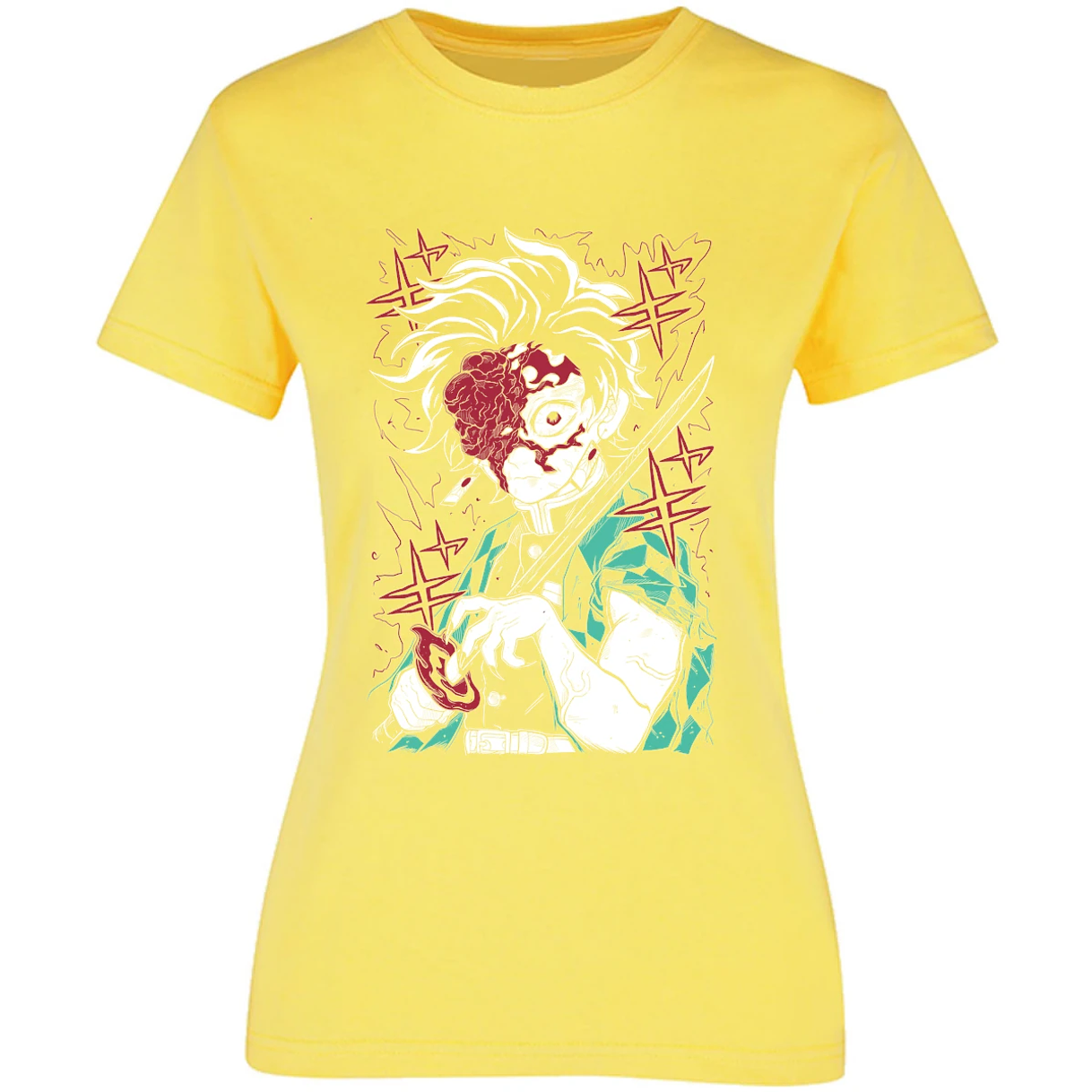 Blusa Demon Slayer Tanjiro Demon Blusa para Mujer 5