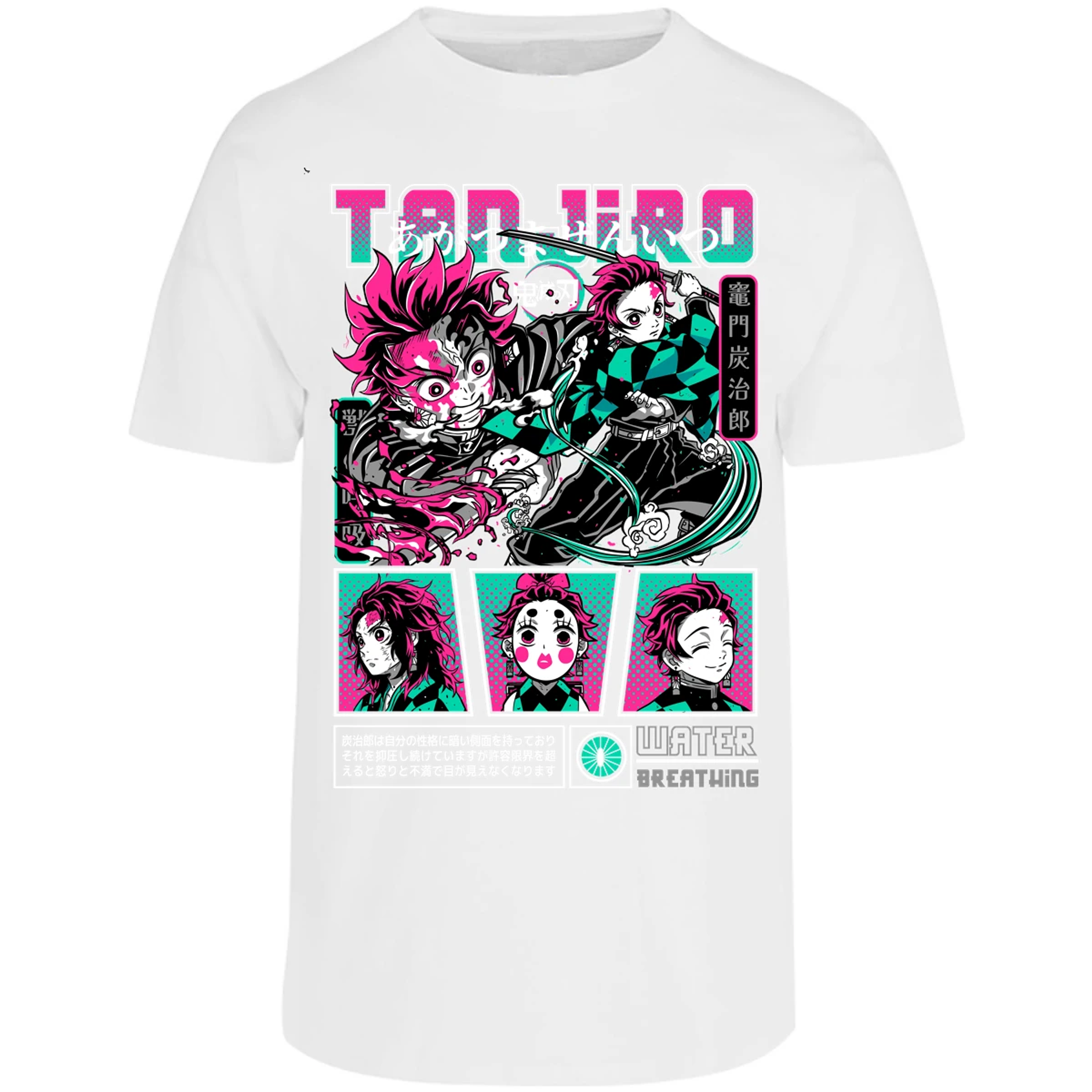 Playera Demon Slayer Tanjiro para Adulto 24