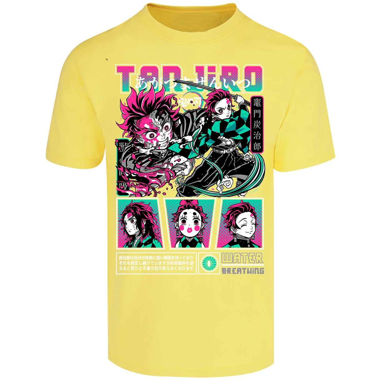 Playera Demon Slayer Tanjiro para Adulto 21