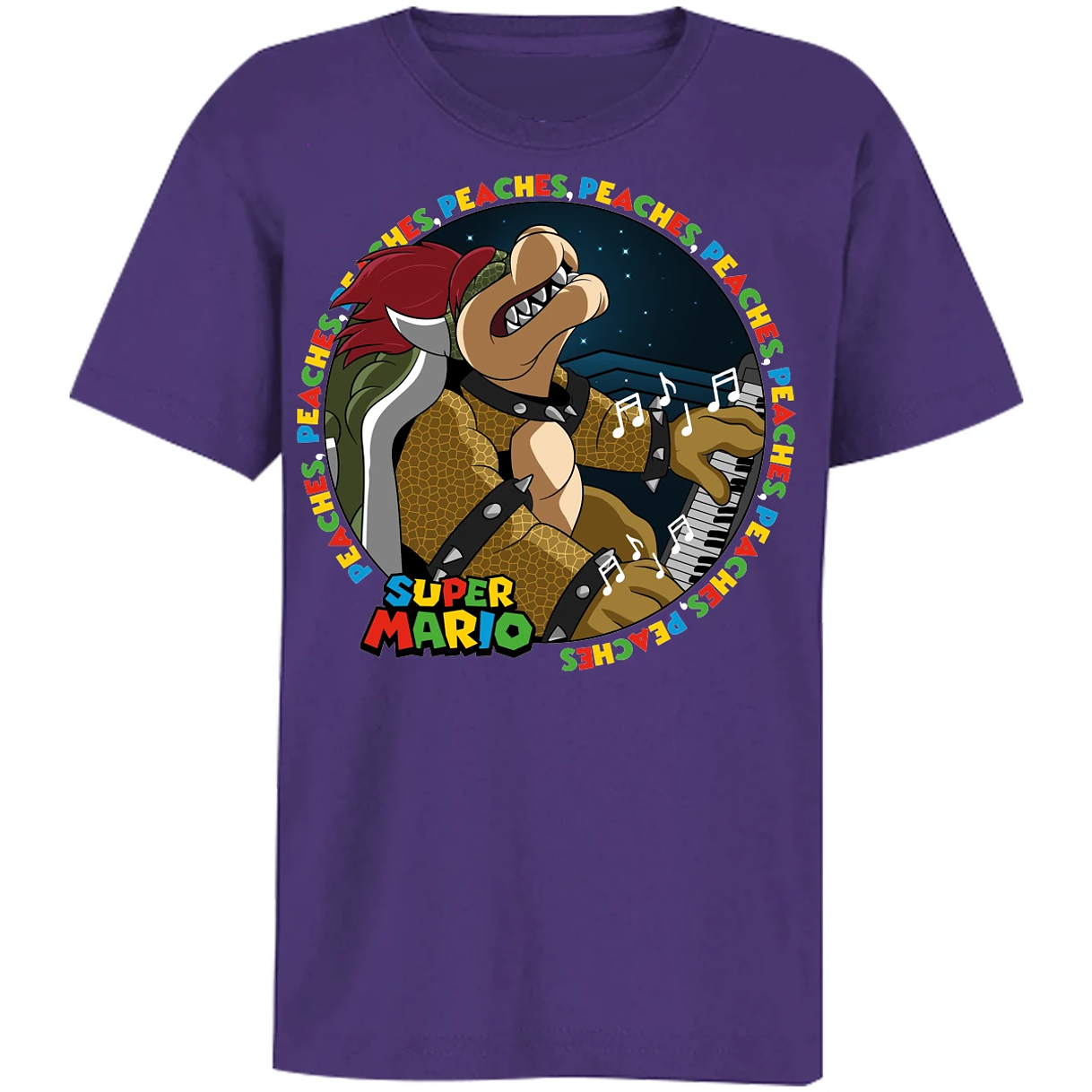 Playera Es De Series Y Peliculas Bowser Peaches para Niño 2