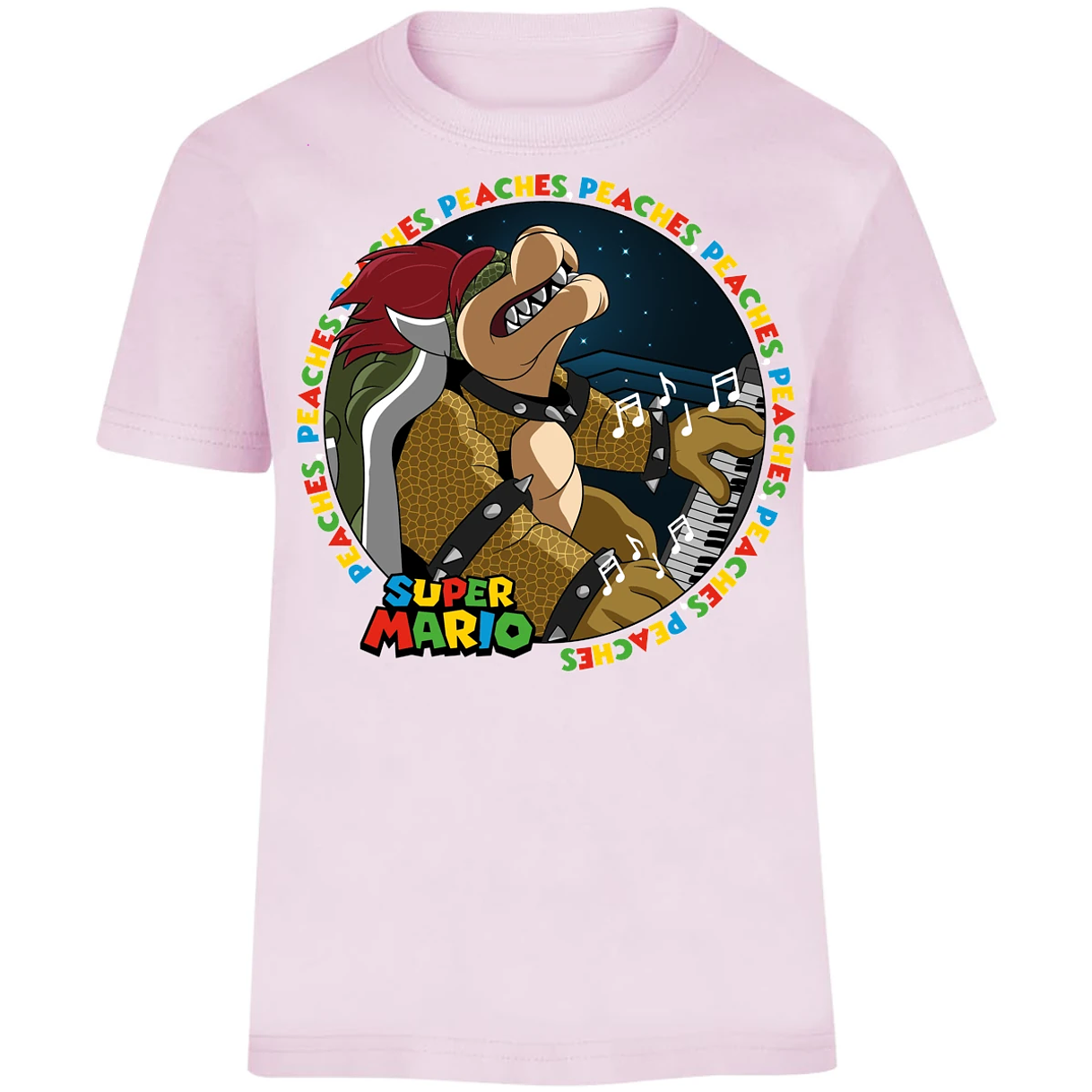 Playera Es De Series Y Peliculas Bowser Peaches para Niño 9