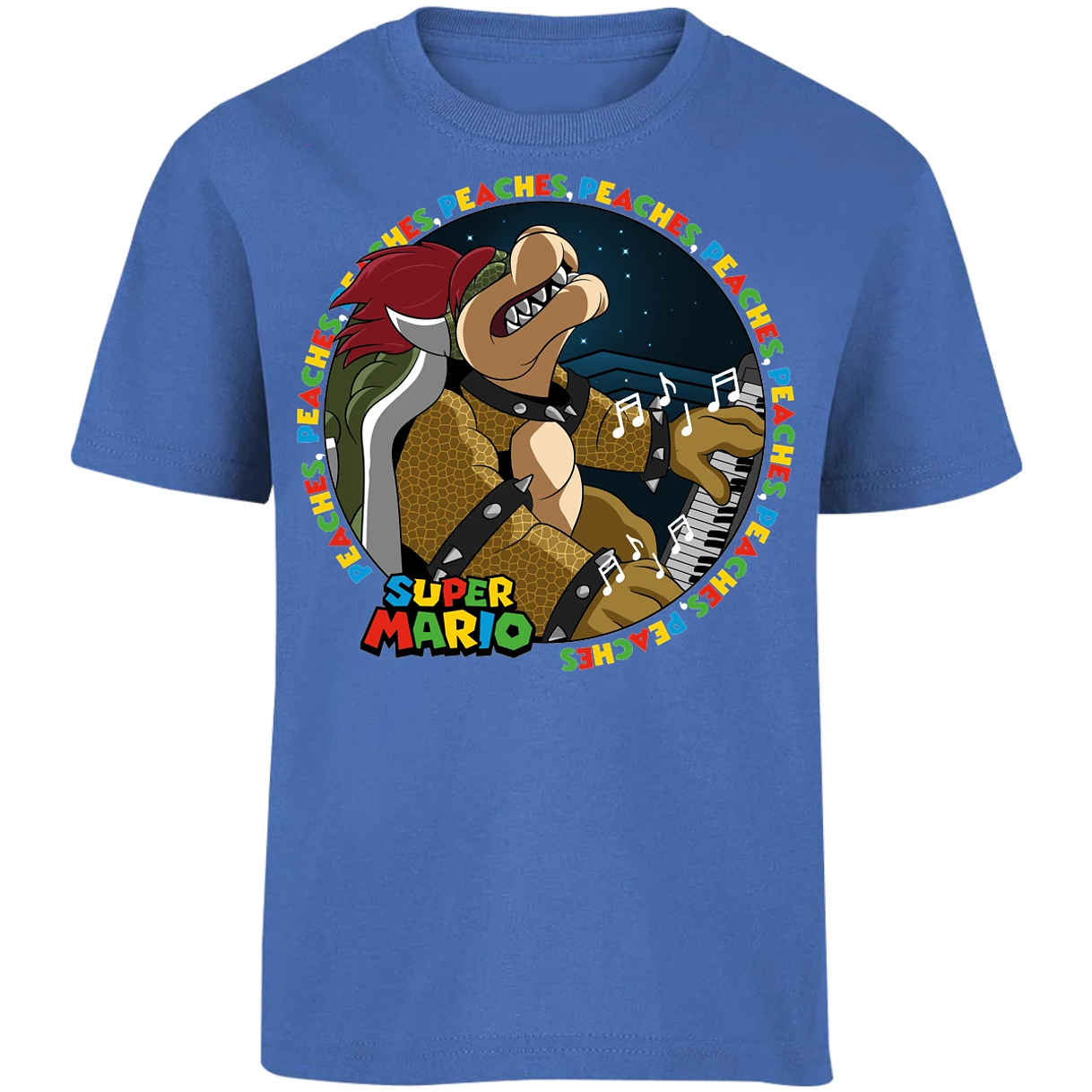 Playera Es De Series Y Peliculas Bowser Peaches para Niño 15